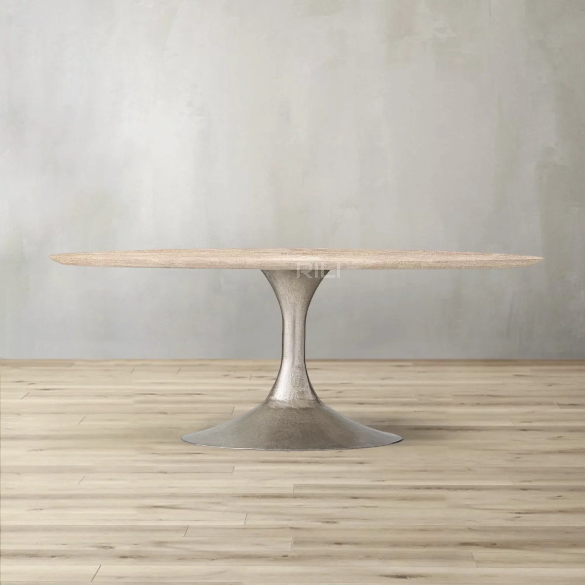 Aero Stone Oval Dining Table
