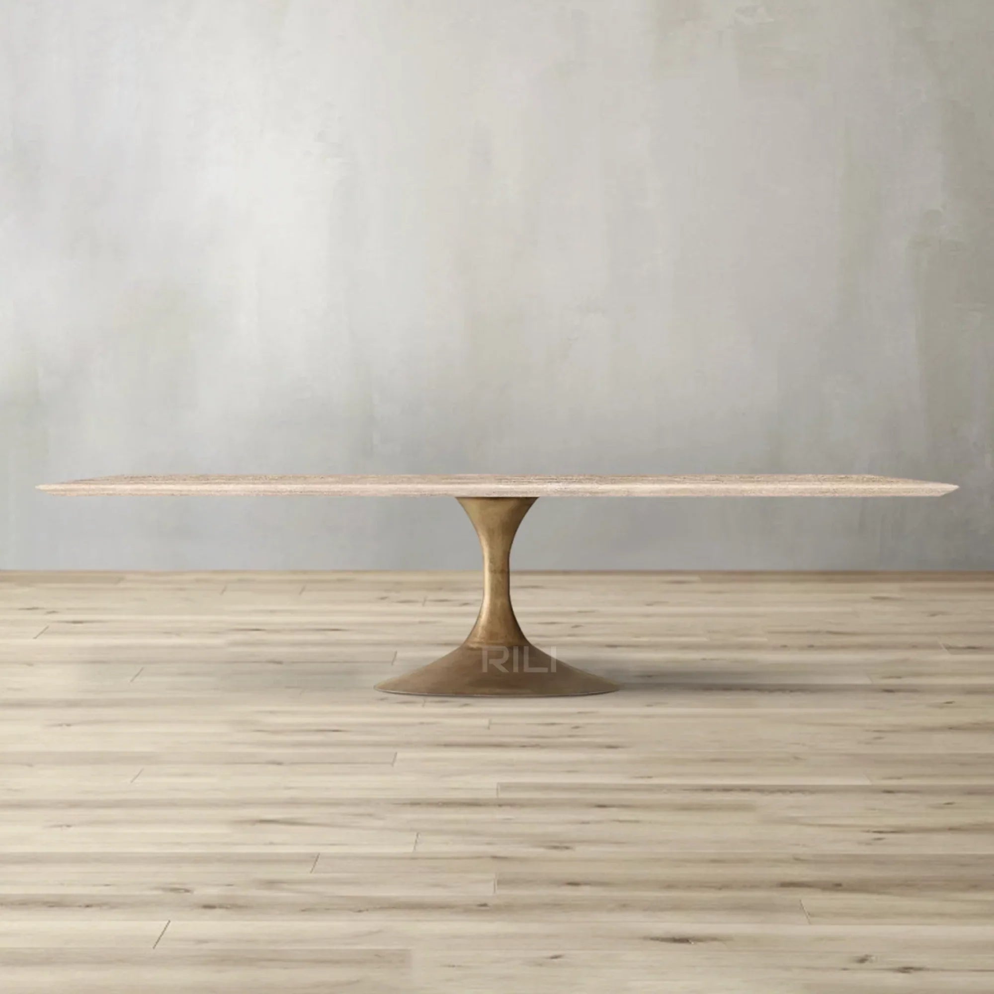 Aero Stone Rectangular Dining Table