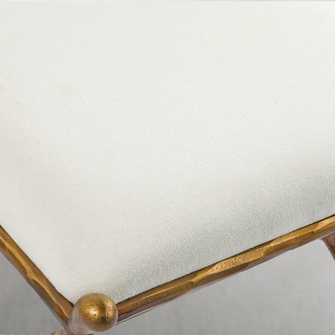 Thaddeus Horn Fabric Base Stool