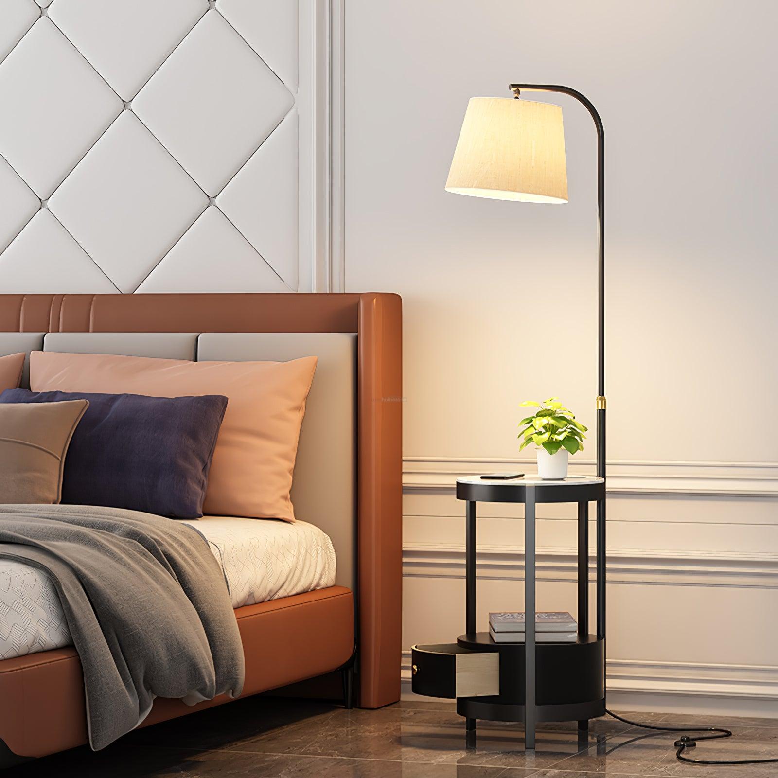 Lilah Floor Lamp ∅ 13.8″ - Luxehomezone
