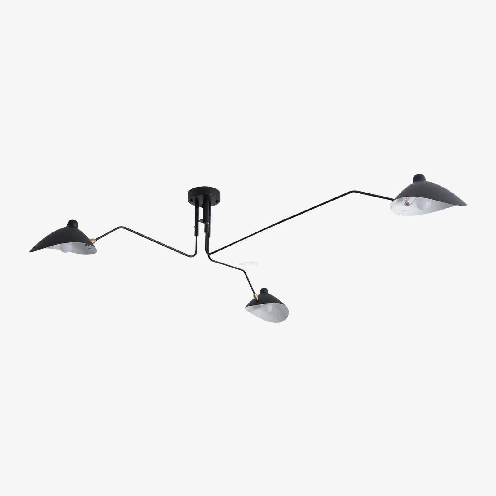 Serge Mouille Ceiling Light Style A - Luxehomezone