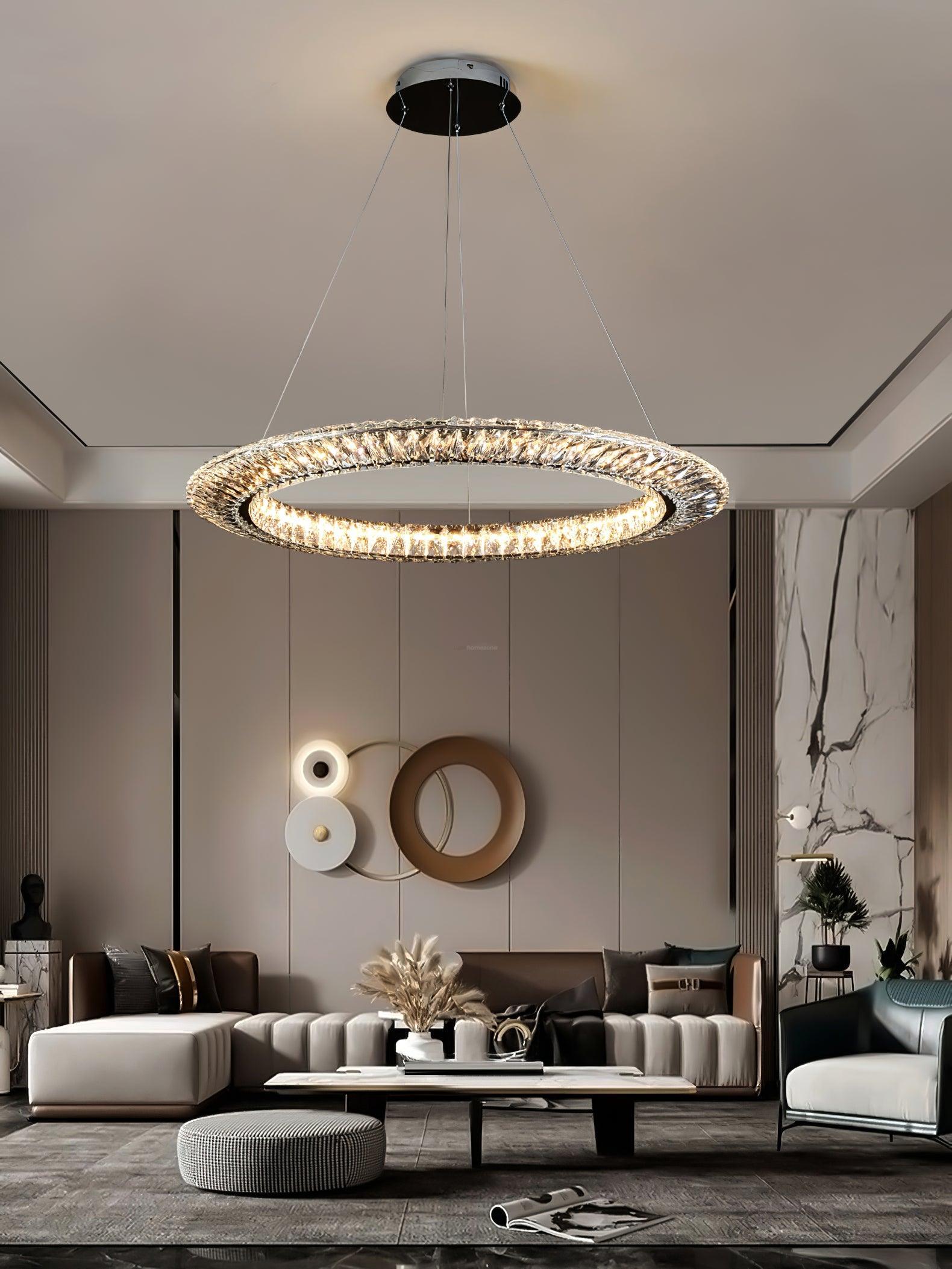 Tanager Geometric Round/Square Chandelier