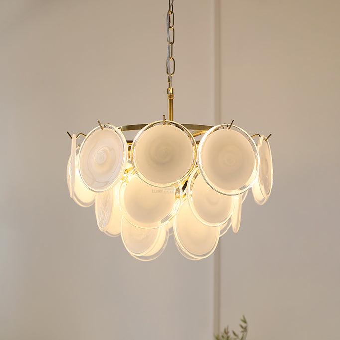 Bettina Murano Chandelier  ∅ 19.6″ - Cylinder-1-Luxehomezone