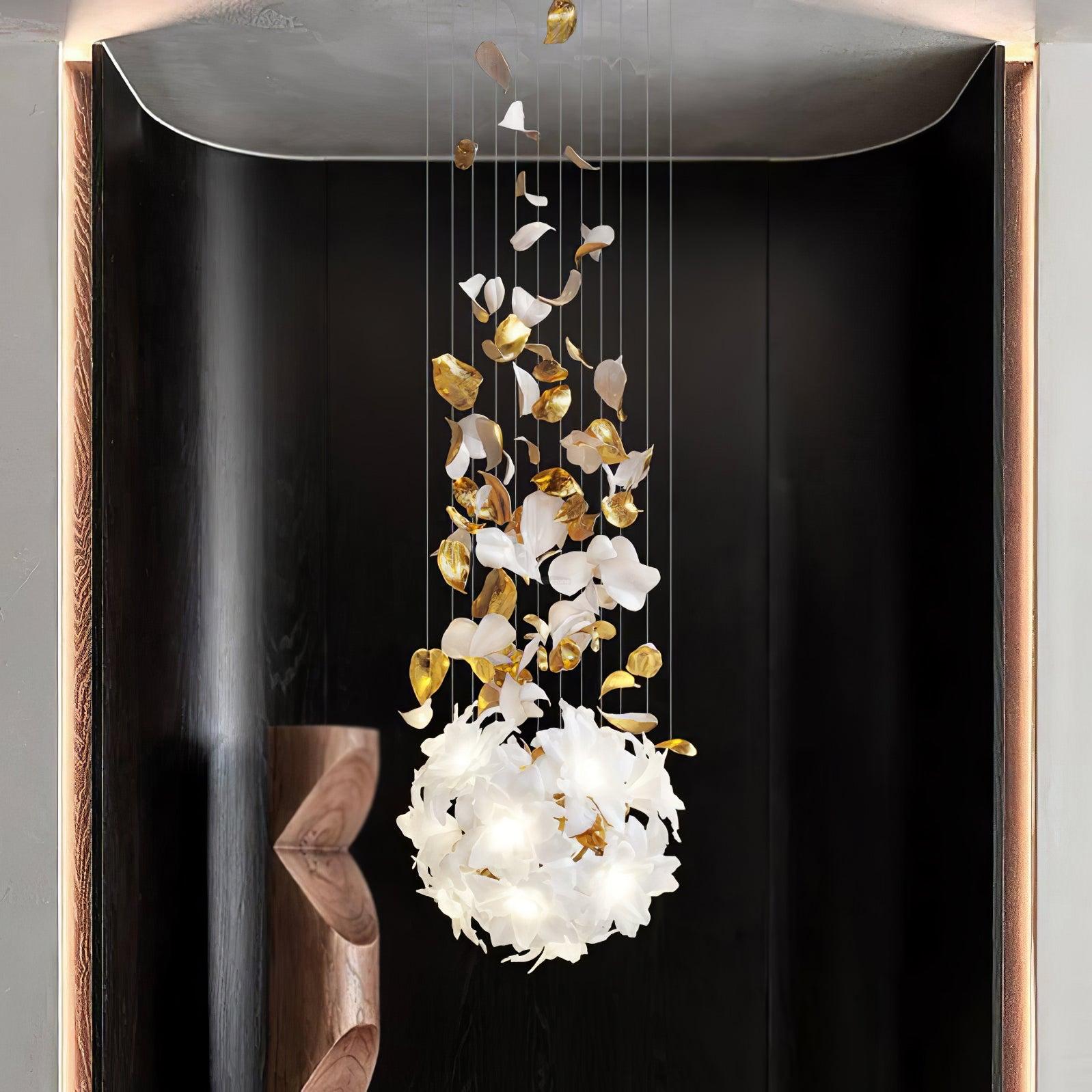 Flying Flowers Fluttering Chandelier with 6 Types - Luxehomezone
