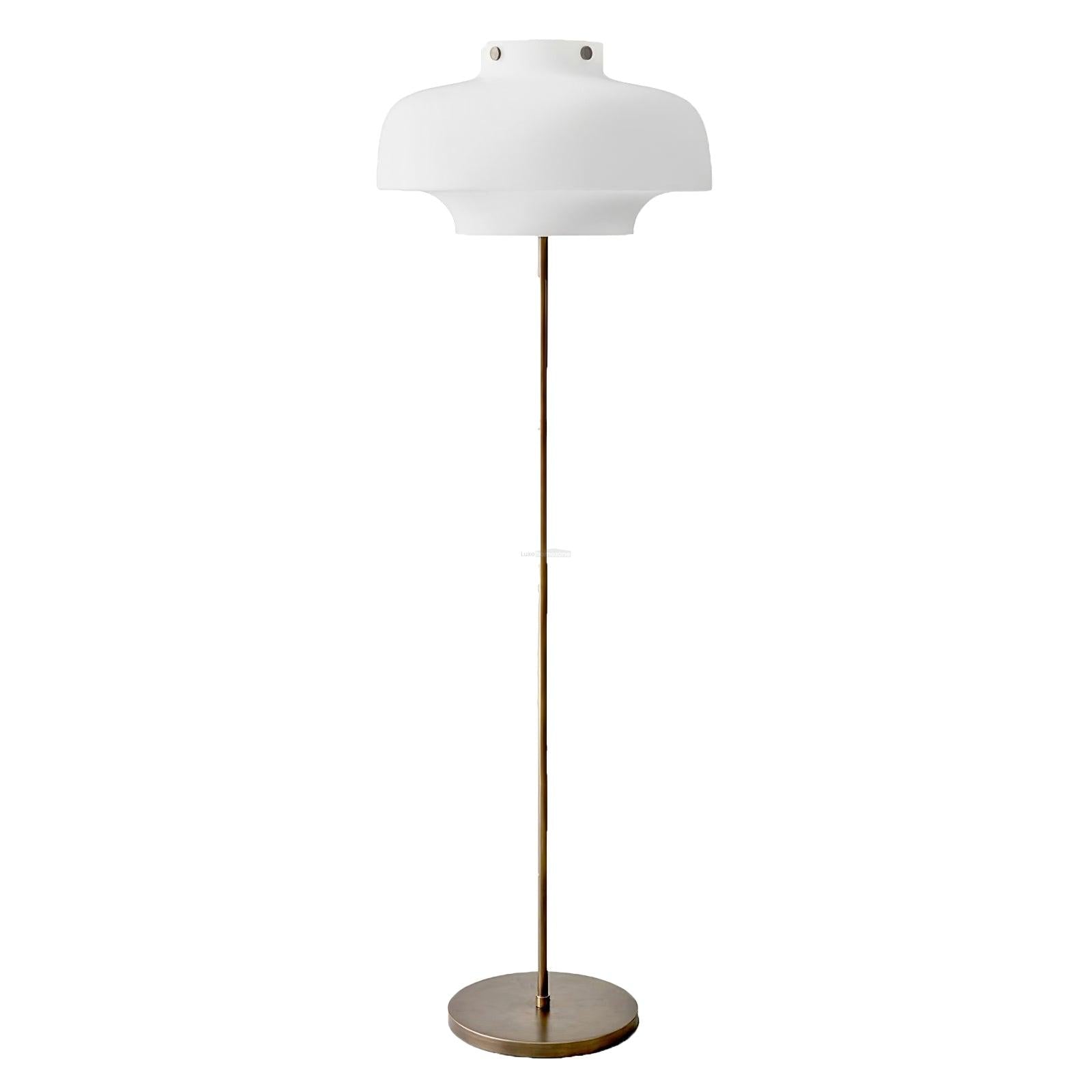 Hagen Floor Lamp ∅ 13.8″ - Luxehomezone
