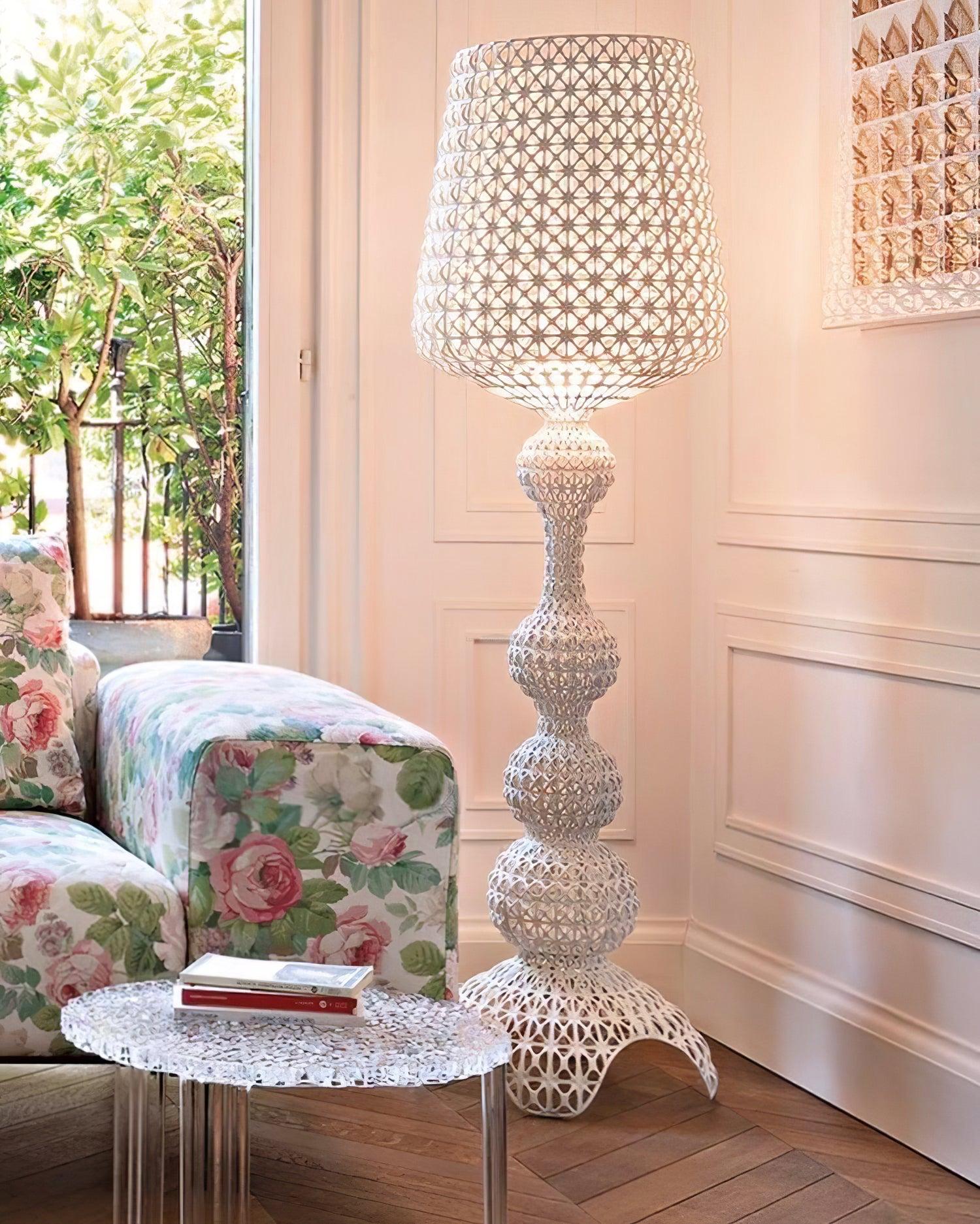 Kabuki Floor Lamp ∅ 19.7″ - Echelon-1-Luxehomezone