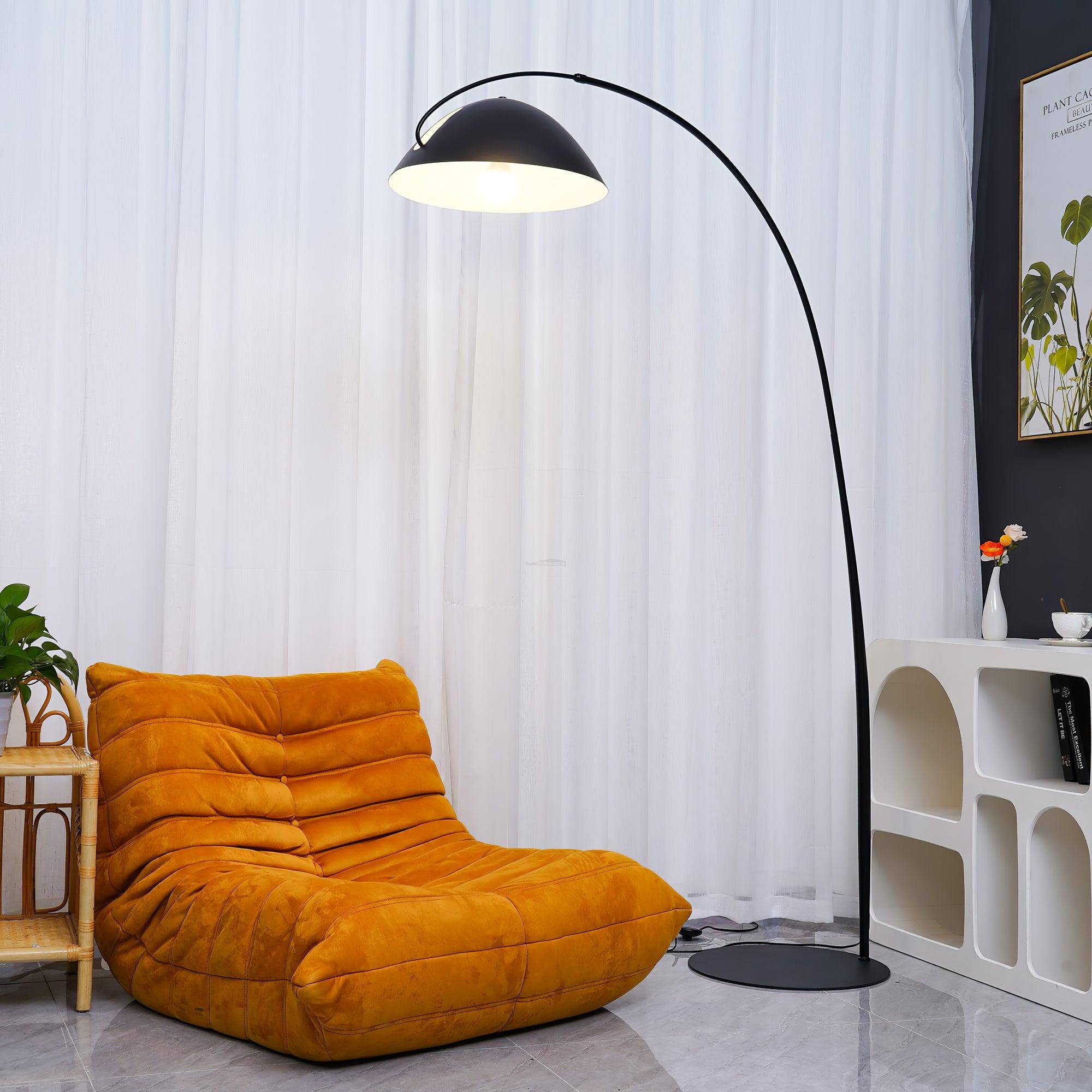 Pluma Floor Lamp ∅ 57.5″ - Bent-1-Luxehomezone