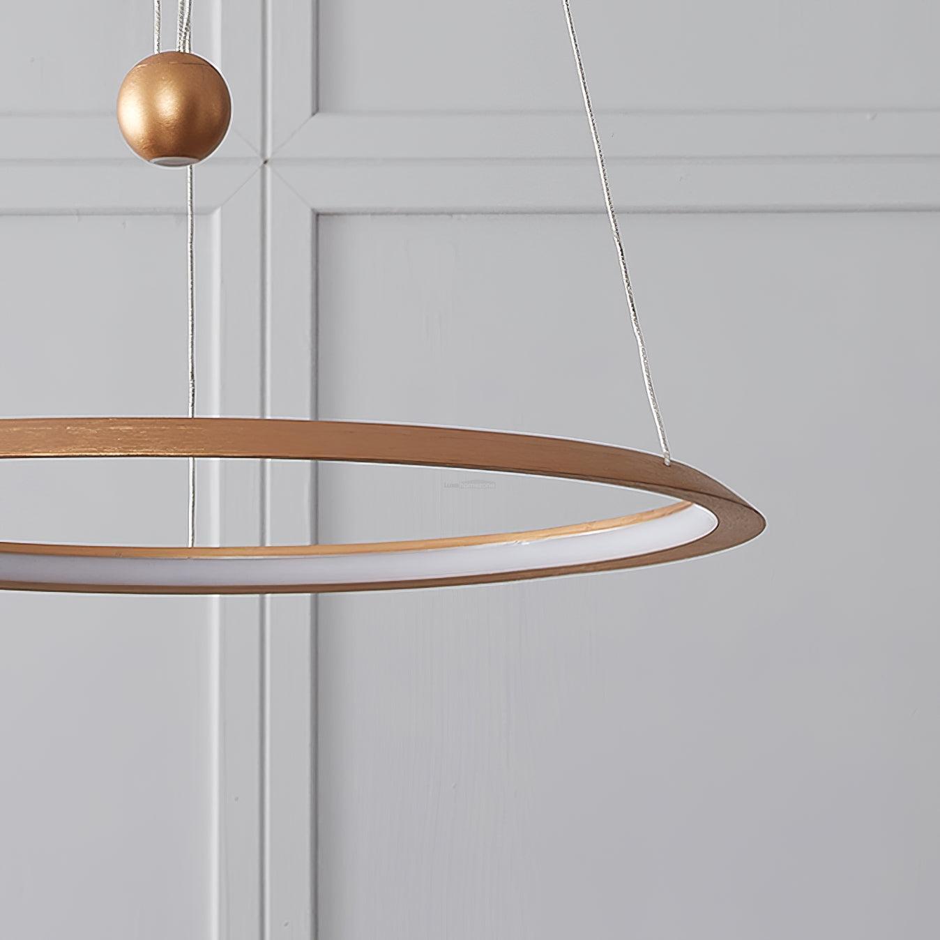 Circular LED Chandelier ∅ 23.6″ - ring-1-Luxehomezone