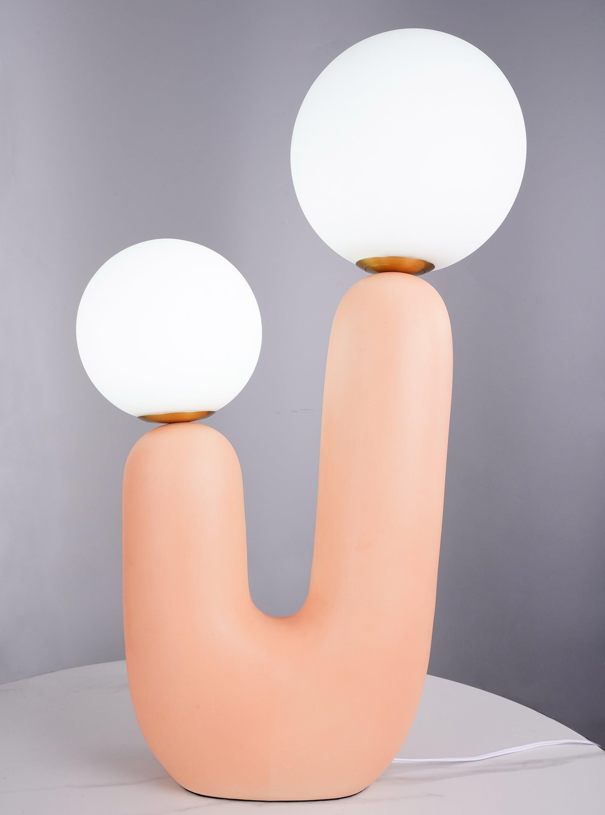 Oo Ceramics Table Lamp ∅ 22.4″ - Candy-1-Luxehomezone