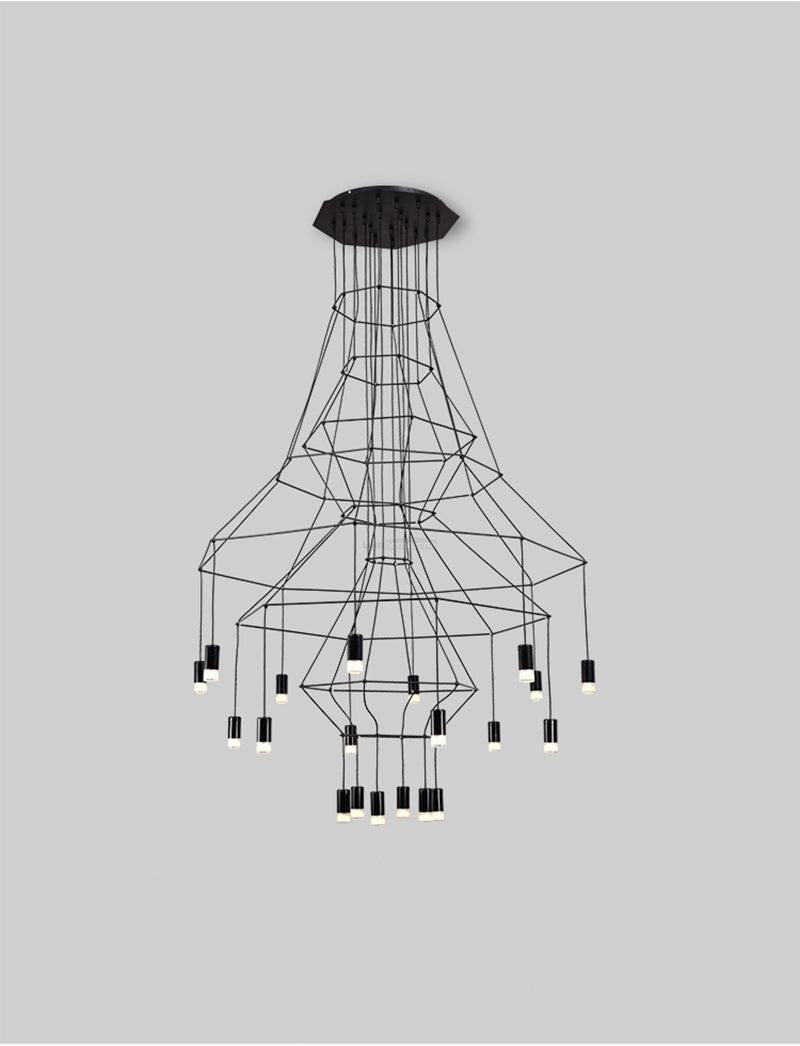 Lines Chandelier with 43/46 heads - Luxehomezone