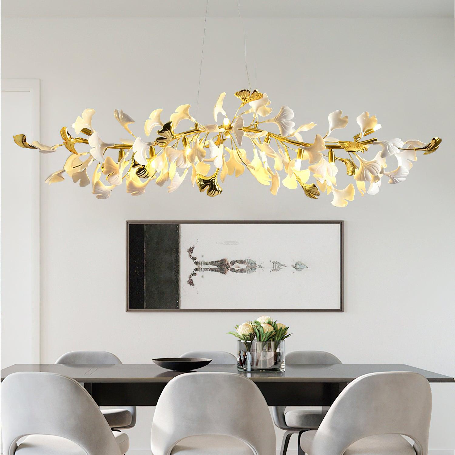 Gingko Chandelier Style D - Gingko, Gingko Chandelier-1-Luxehomezone