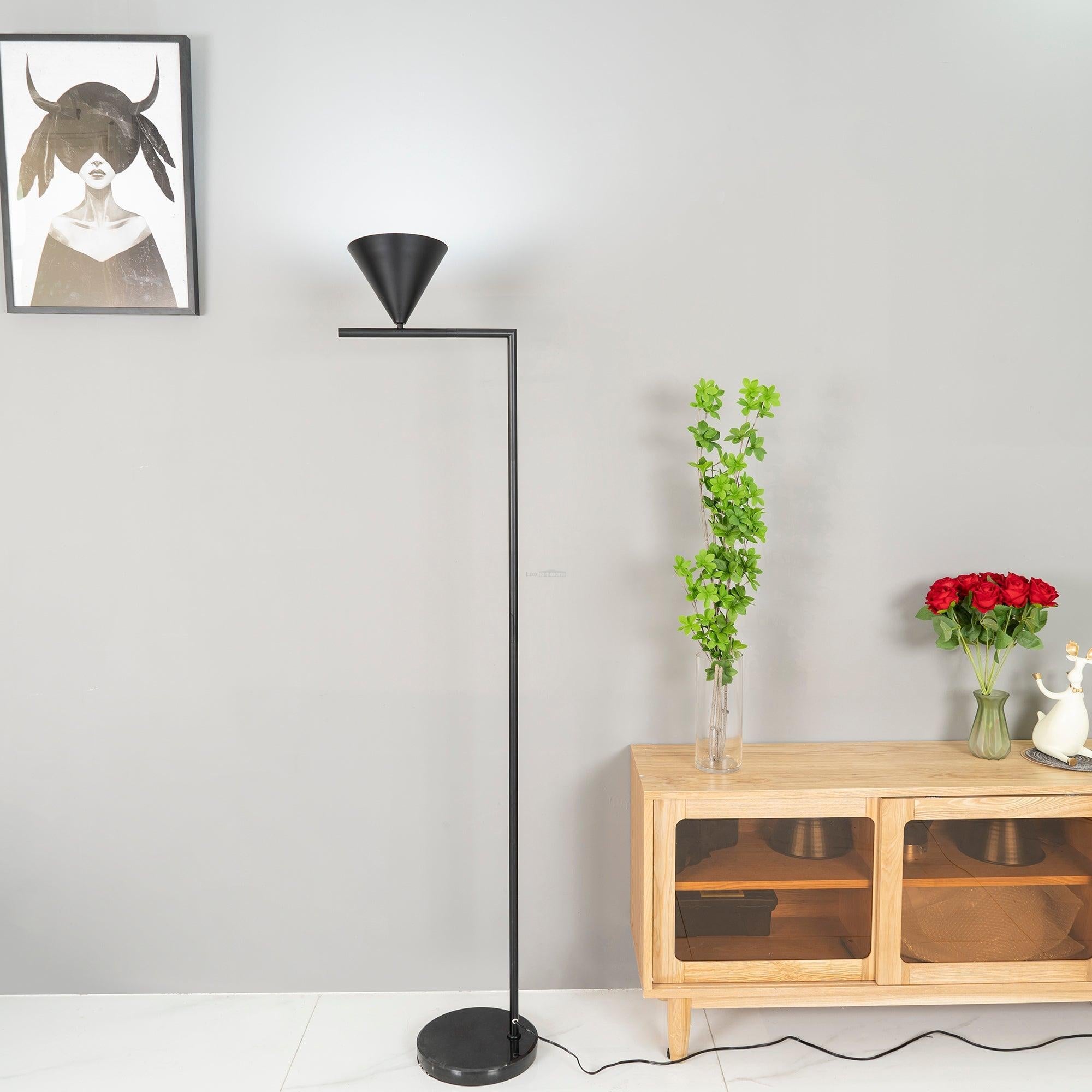 Captain Flint Floor Lamp ∅ 11.8″ - Luxehomezone