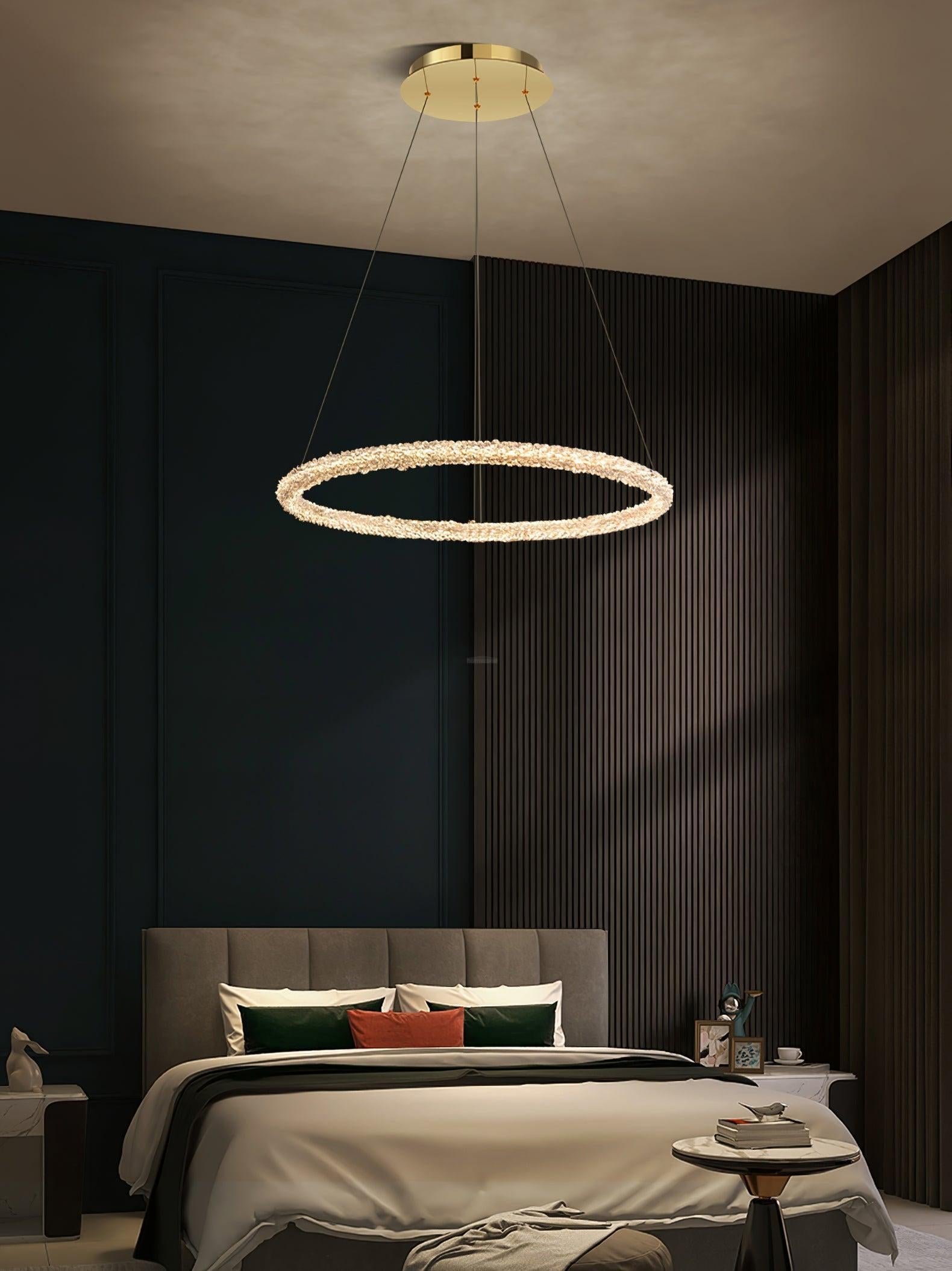 Crystal Ring Chandeliers - Crystals-1-Luxehomezone