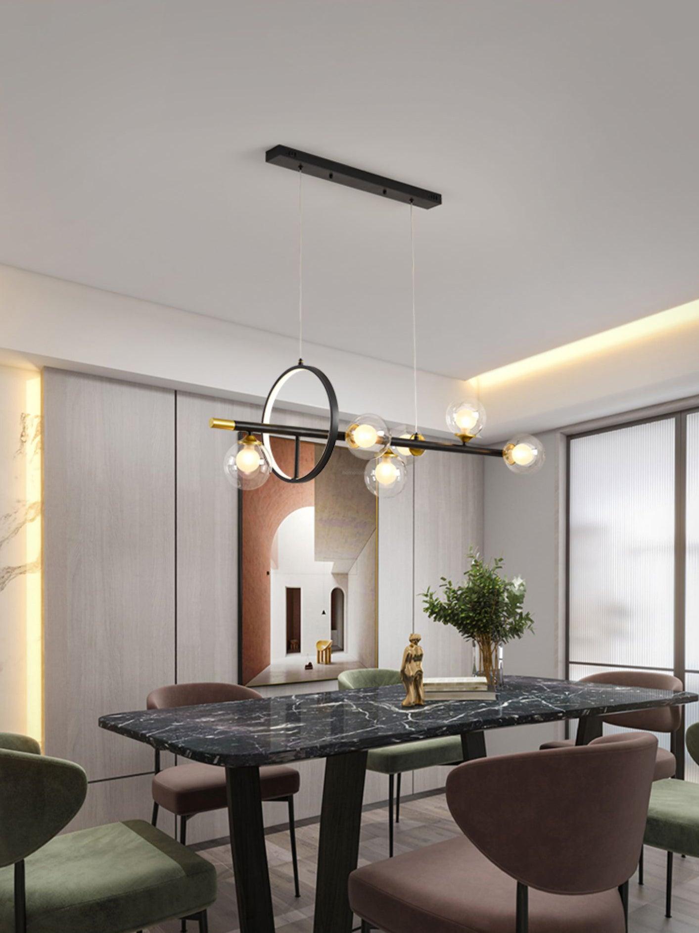 Flora LinearChandelier - Hailey-1-Luxehomezone
