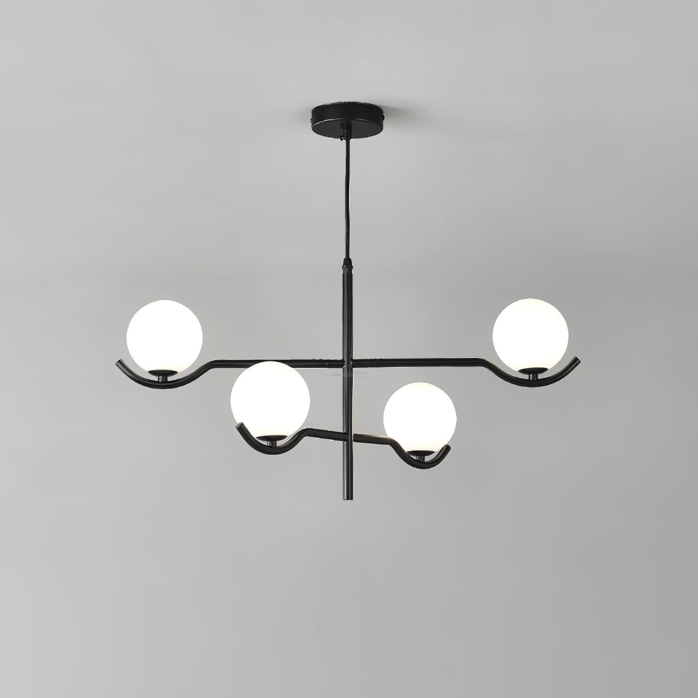 Doris Chandelier with 4/6 heads - Frown-1-Luxehomezone