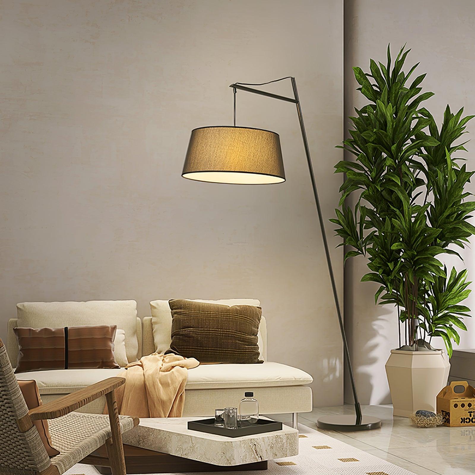 Arturo Floor Lamp  L 47.2″ - Drapery-1-Luxehomezone