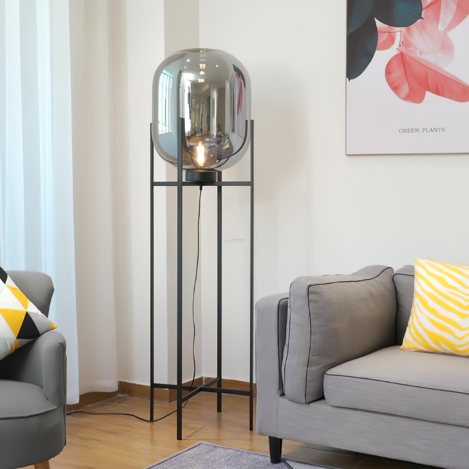 Oda Floor lamp ∅ 18.9″ - Luxehomezone