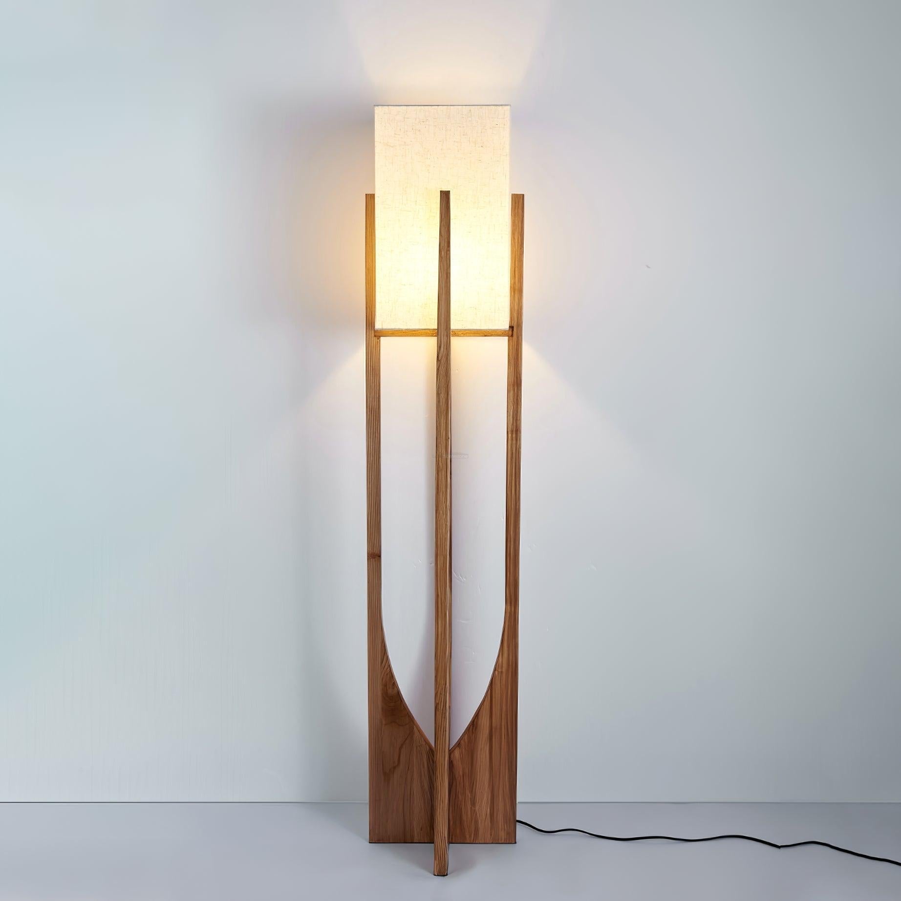 Fairbanks Floor Light - Wood-1-Luxehomezone