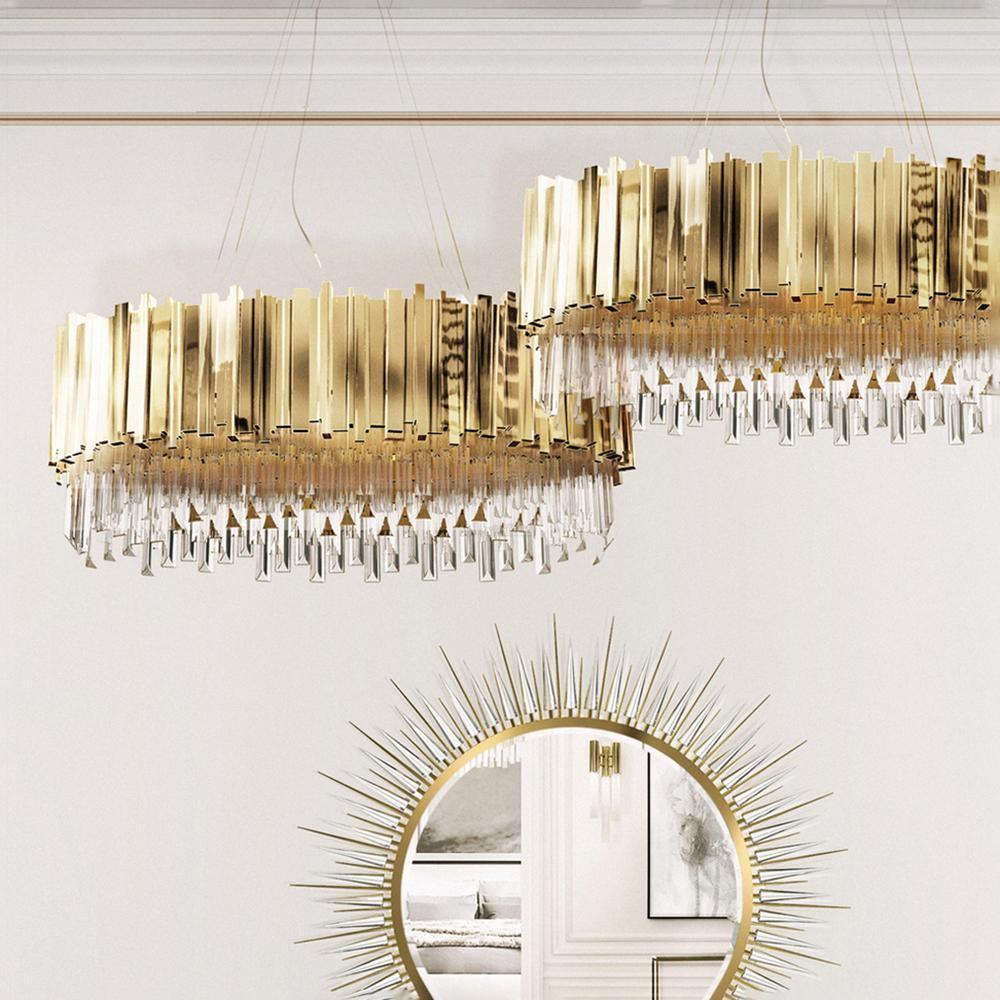 Empire Chandelier ∅ 11.8″ - Crystals-1-Luxehomezone