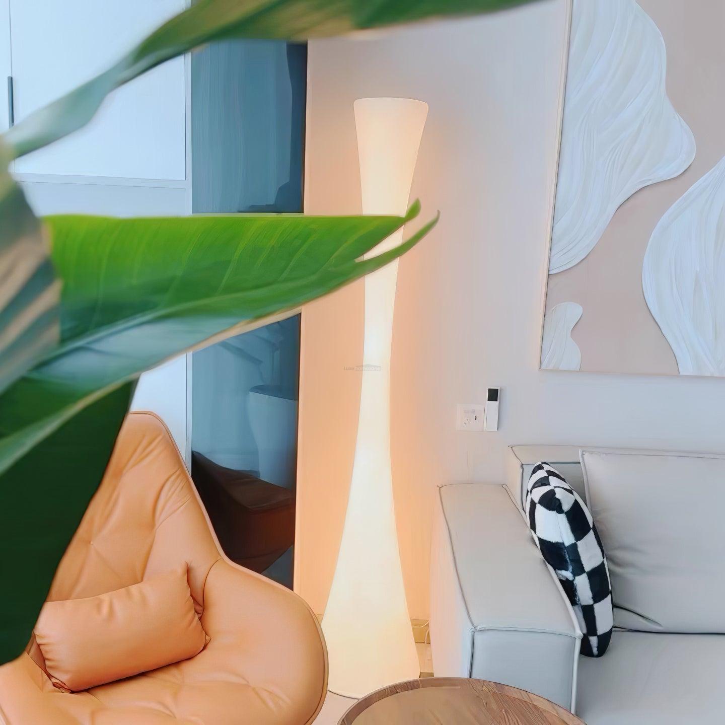 Biconica Pol Floor Lamp  ∅ 13.8″ - Pillar-1-Luxehomezone