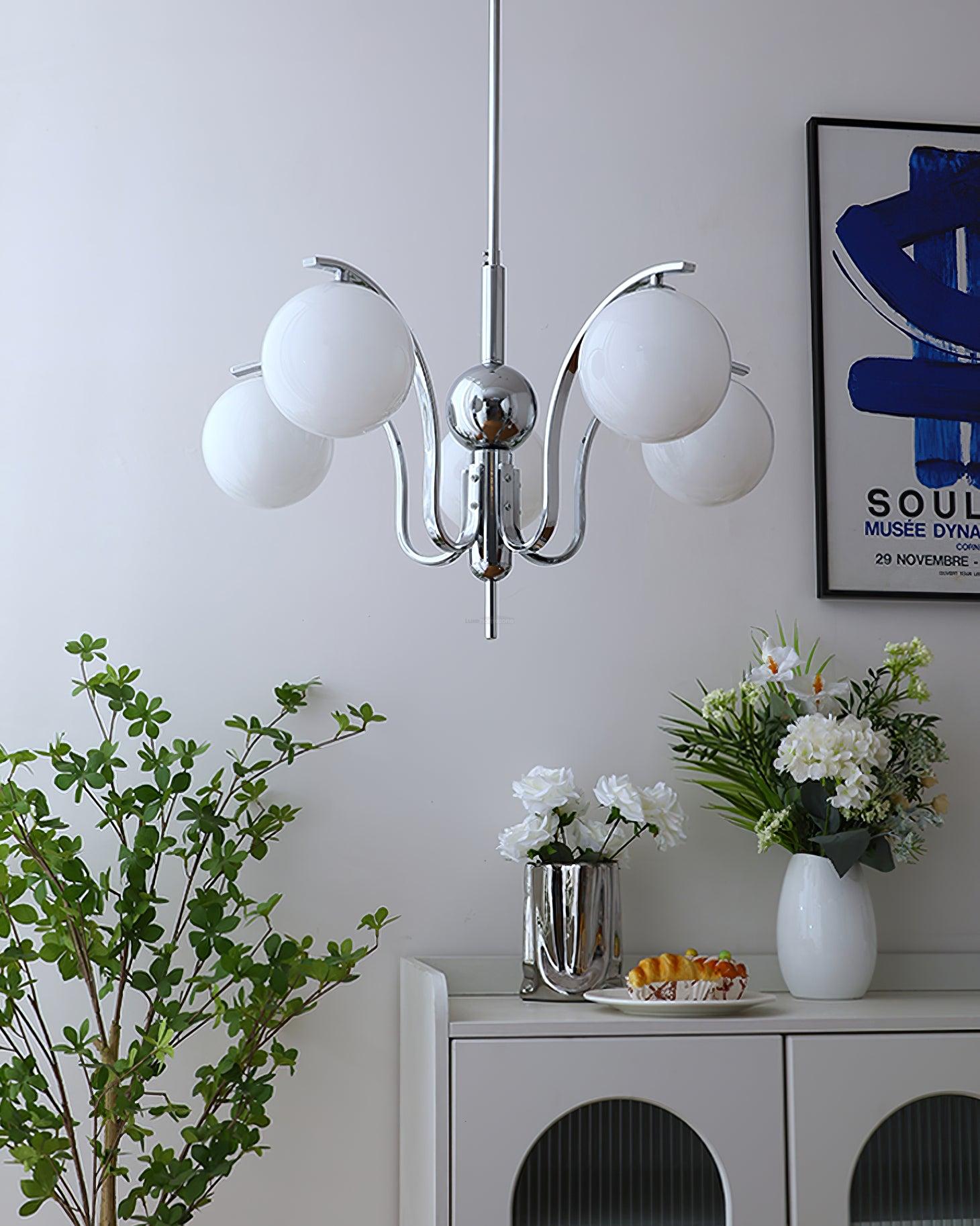 Modo Deco Chandelier with 3/5/6 heads - Luxehomezone