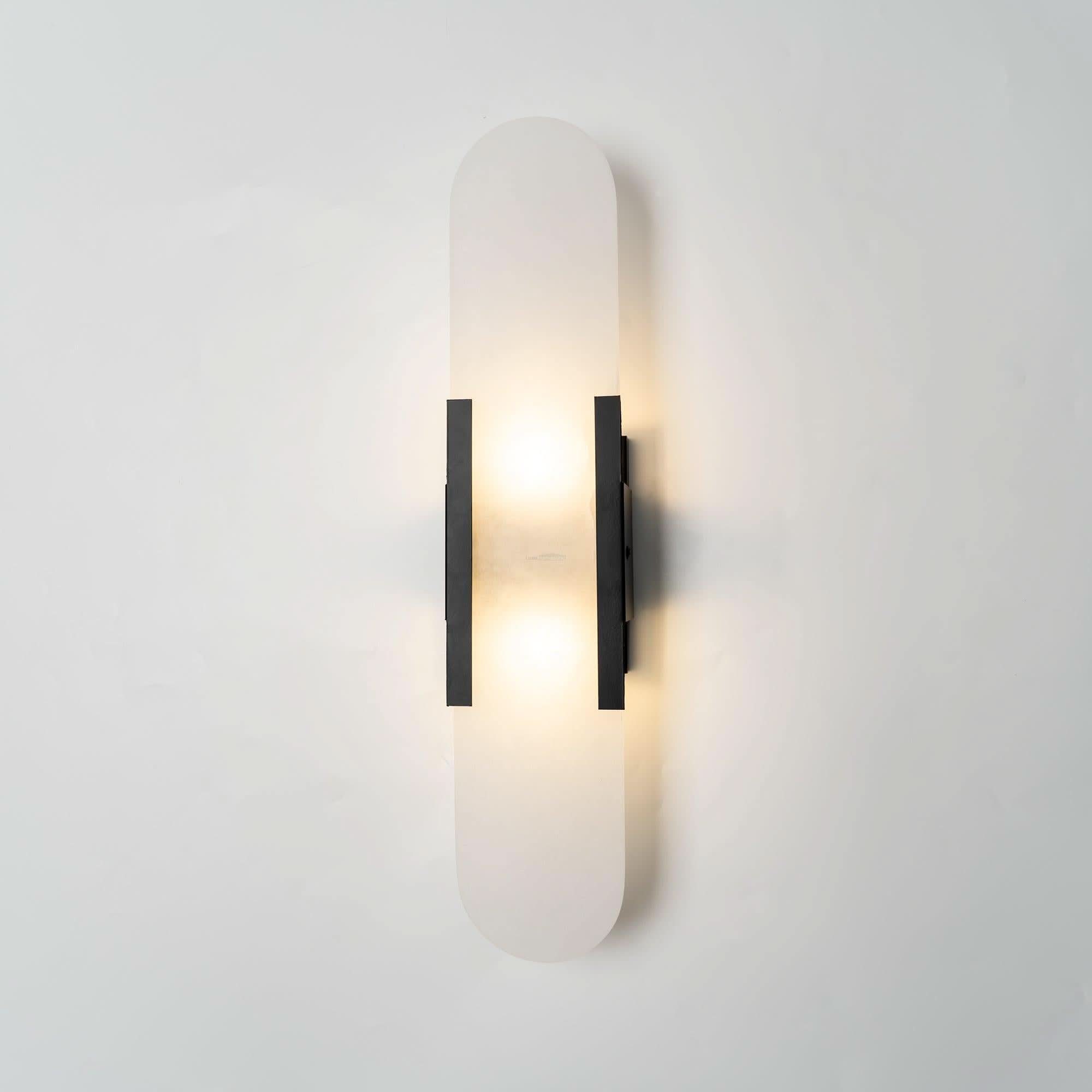 Melange Alabaster Wall Lamp - Luxehomezone