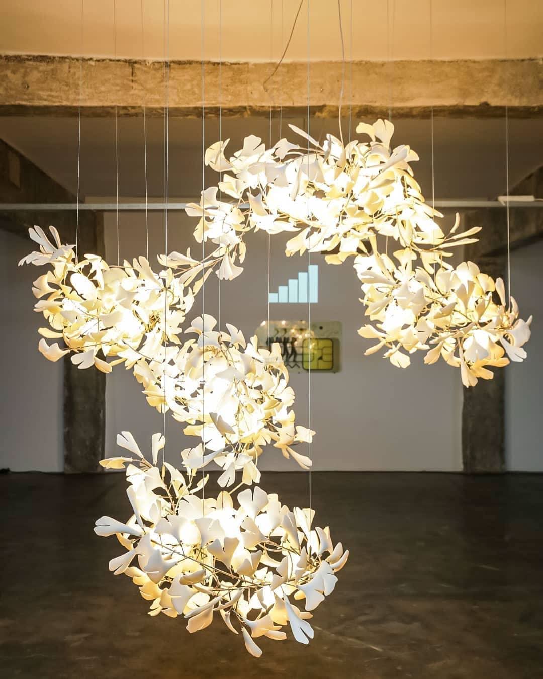 Gingko Chandelier Style F - Luxehomezone
