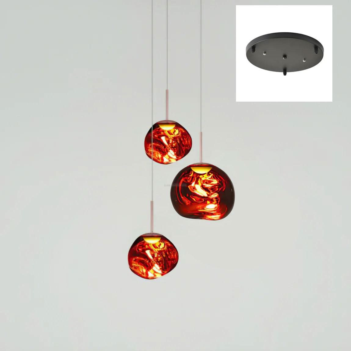 Lava Round Pendant - Luxehomezone