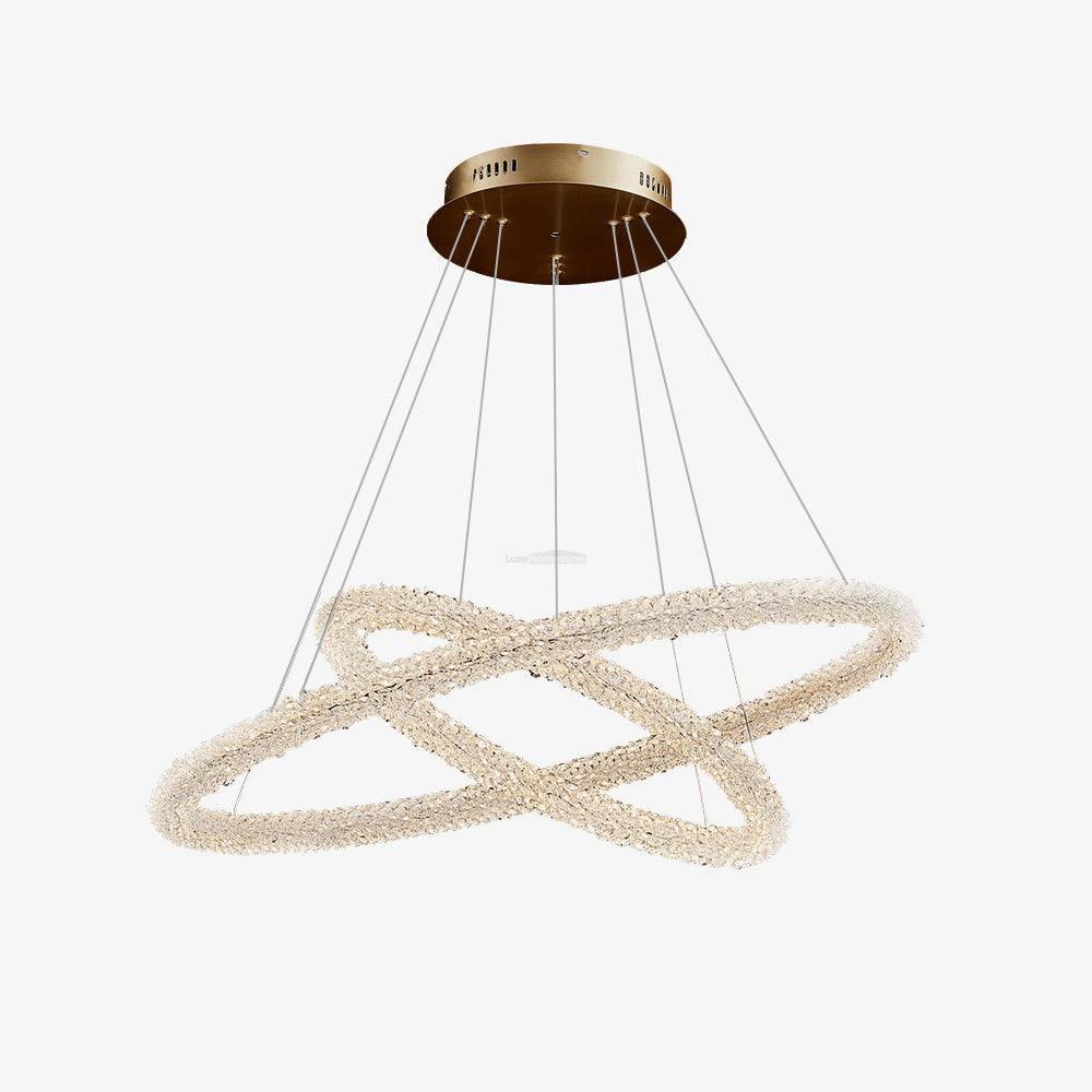 Crystal Ring Chandeliers - Crystals-1-Luxehomezone