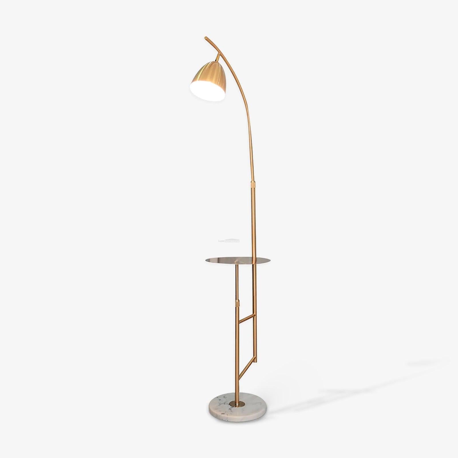 Rani Floor Lamp W 13.8″ - Bent-1-Luxehomezone