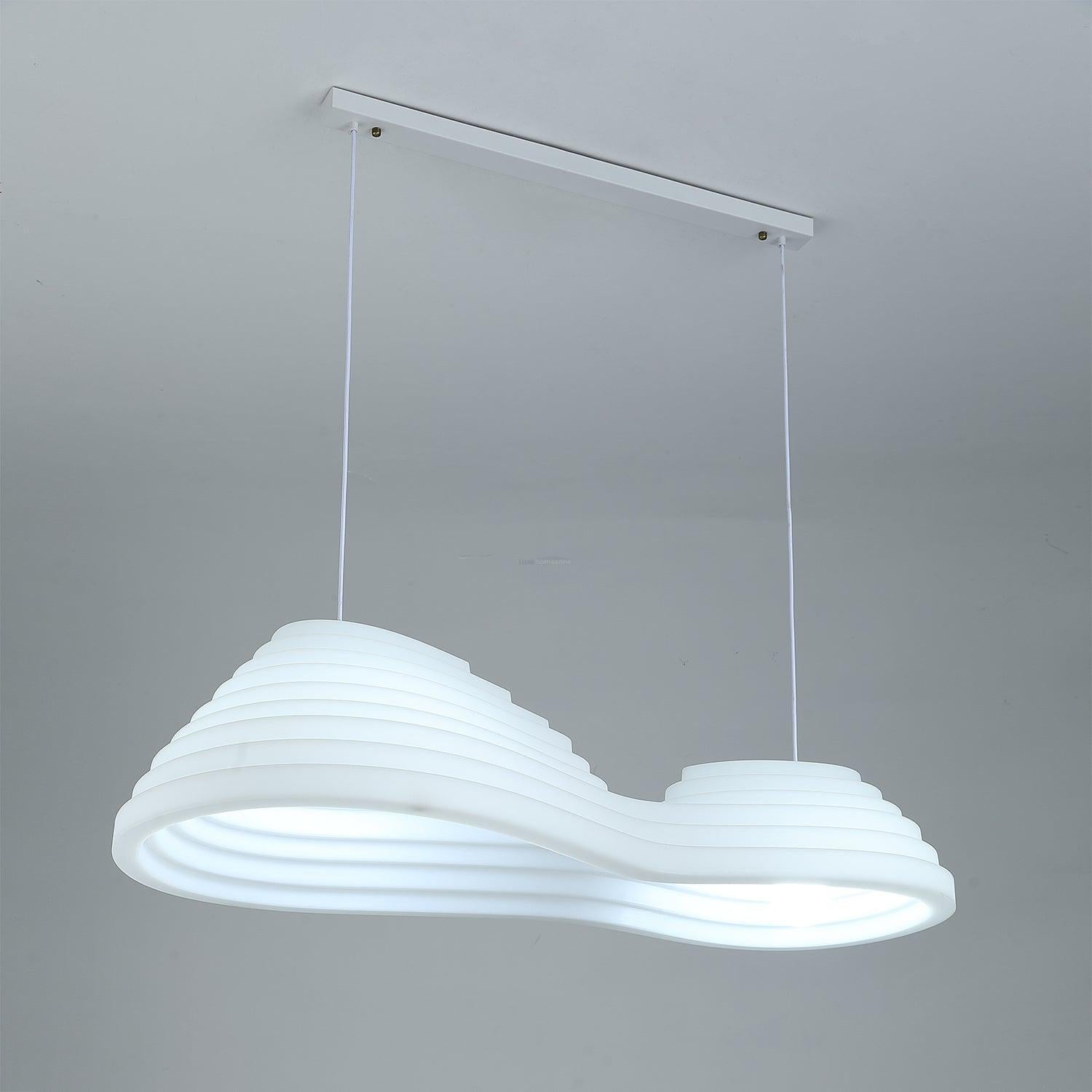 Rice Field Acoustic Acrylic Pendant - Luxehomezone