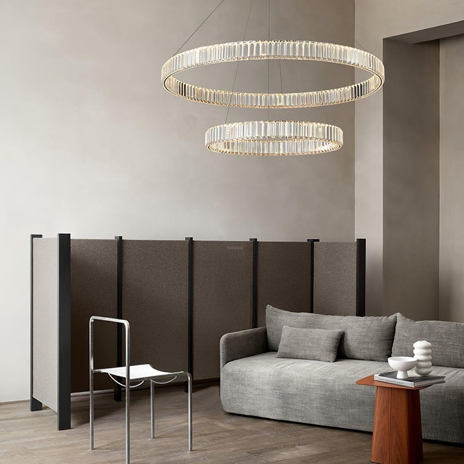 Bertolda Chandeliers ∅ 15.7″ - Crystals-1-Luxehomezone
