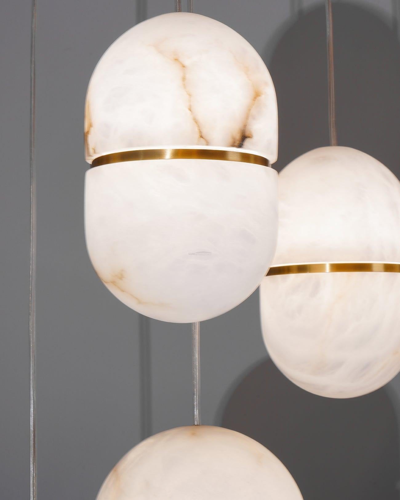 YUM Alabaster Pendant Light - Luxehomezone