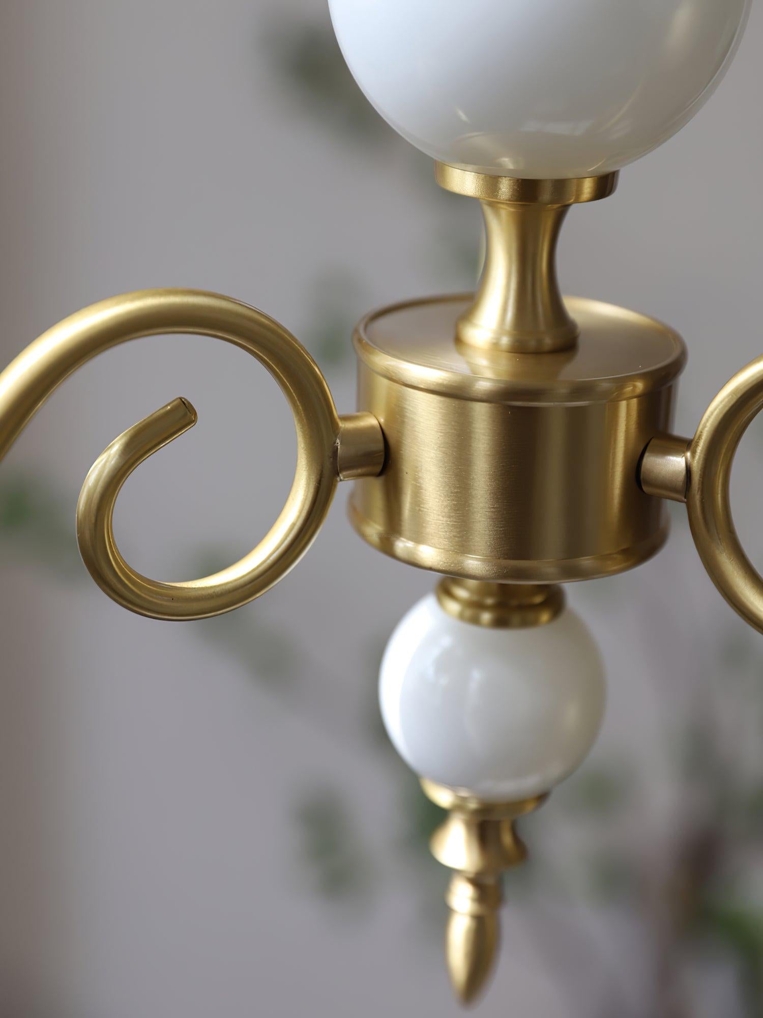 Candle Style Carlita Chandelier with 3/5 heads - Candle-1-Luxehomezone