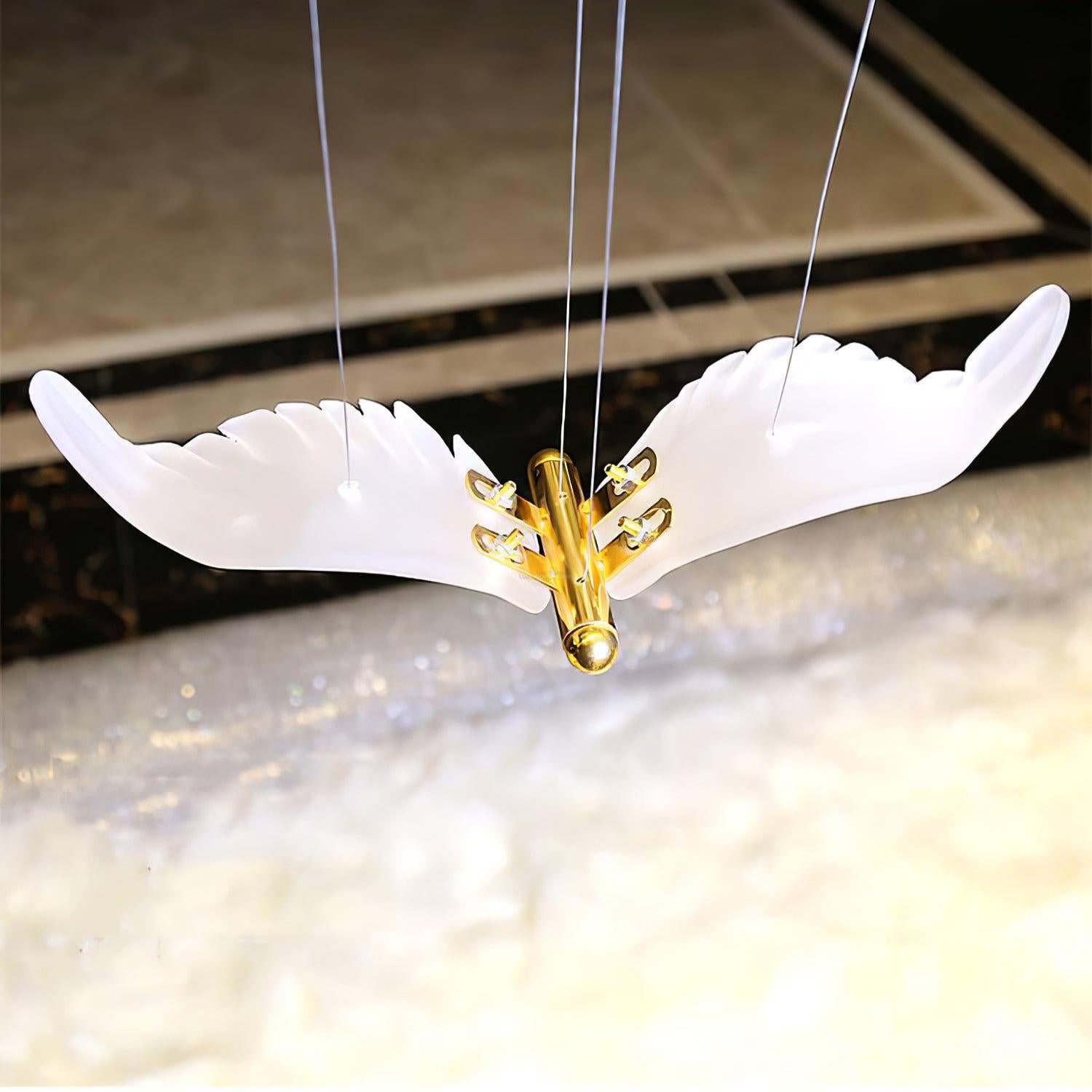 Large Seagull Chandelier with 1/3/5/7/9/11/12/18 heads - Bird-1-Luxehomezone