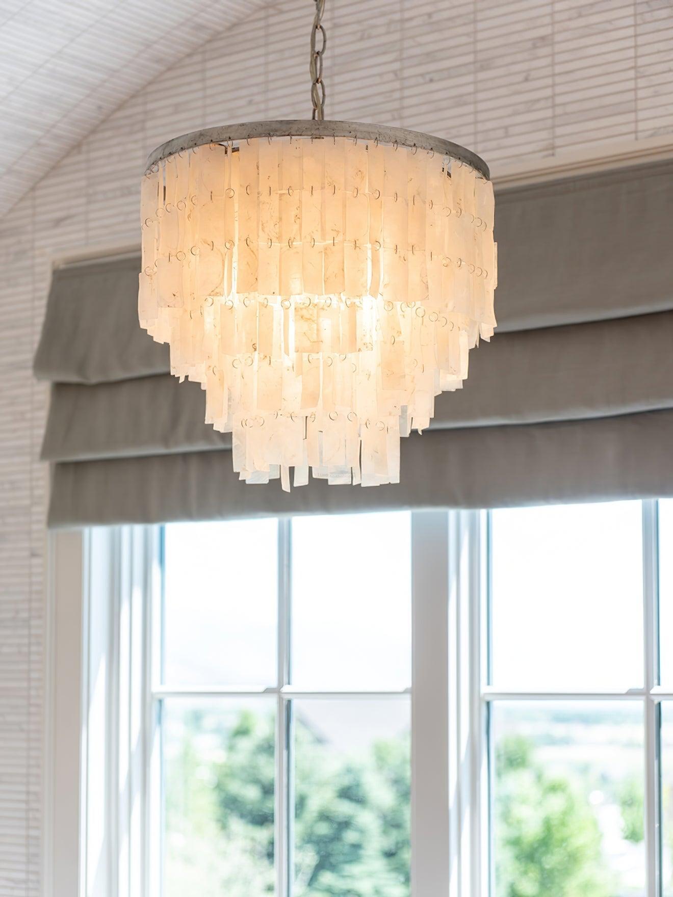 Skye Tiered Pendant - Cylinder-1-Luxehomezone