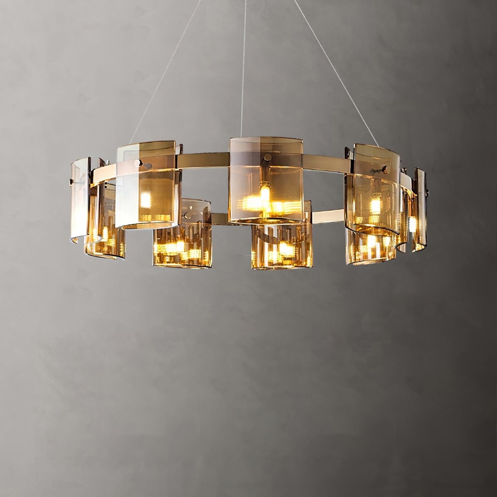 Corlota Chandelier  ∅ 23.6″~39.3'' - Cylinder-1-Luxehomezone