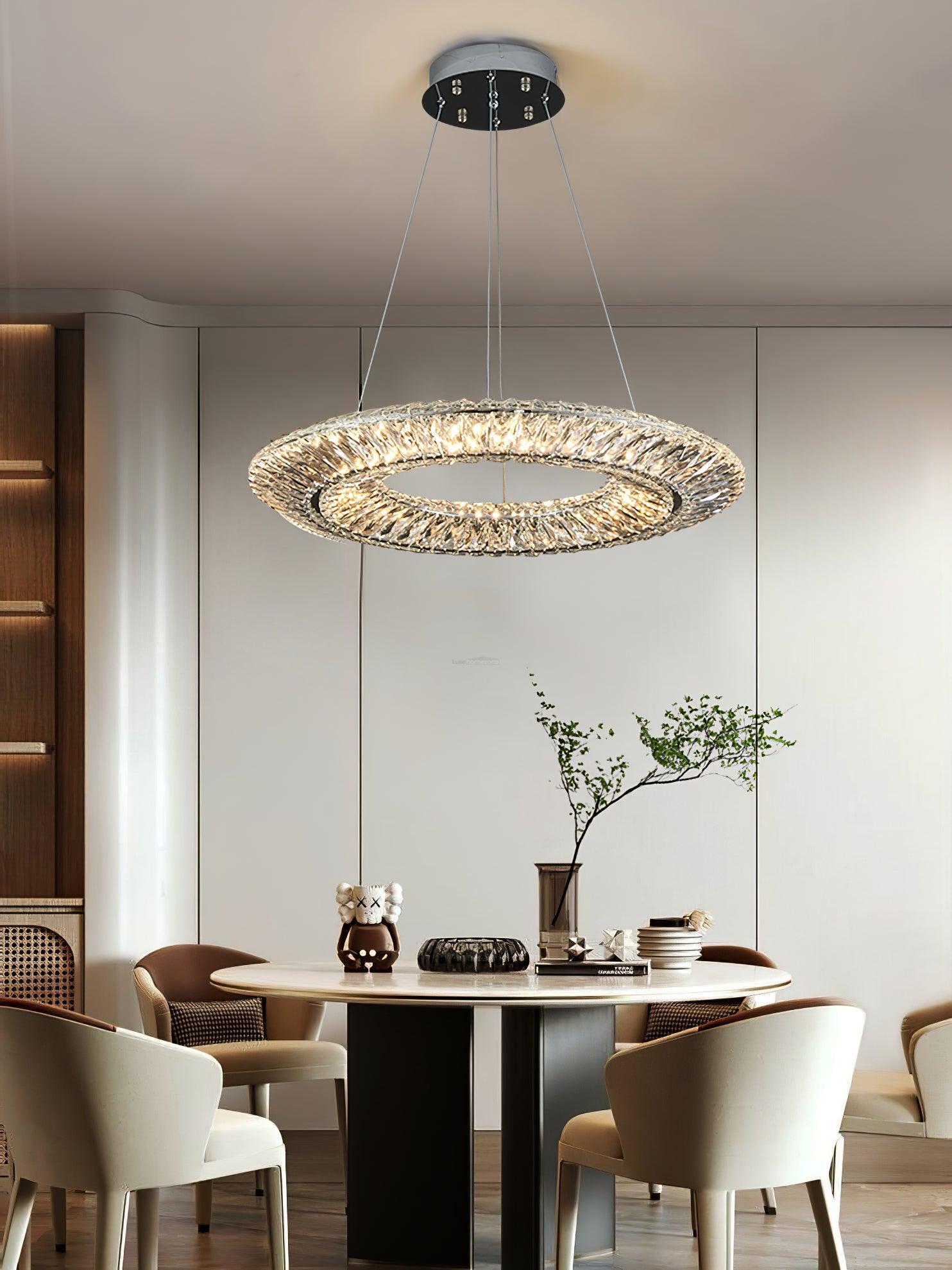 Tanager Geometric Round/Square Chandelier