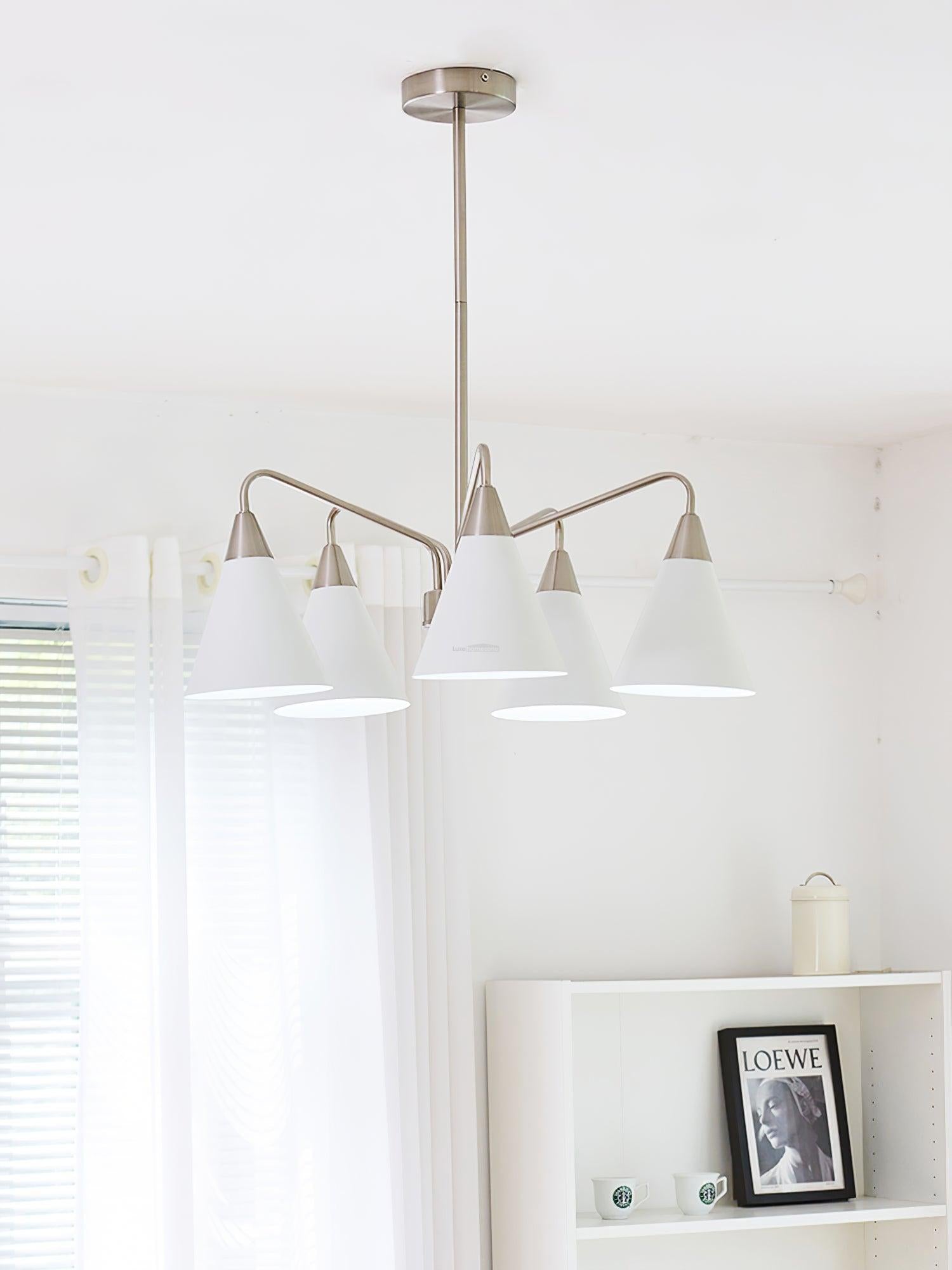 Fashion Cono Chandelier ∅ 20.9″ - Bend-1-Luxehomezone