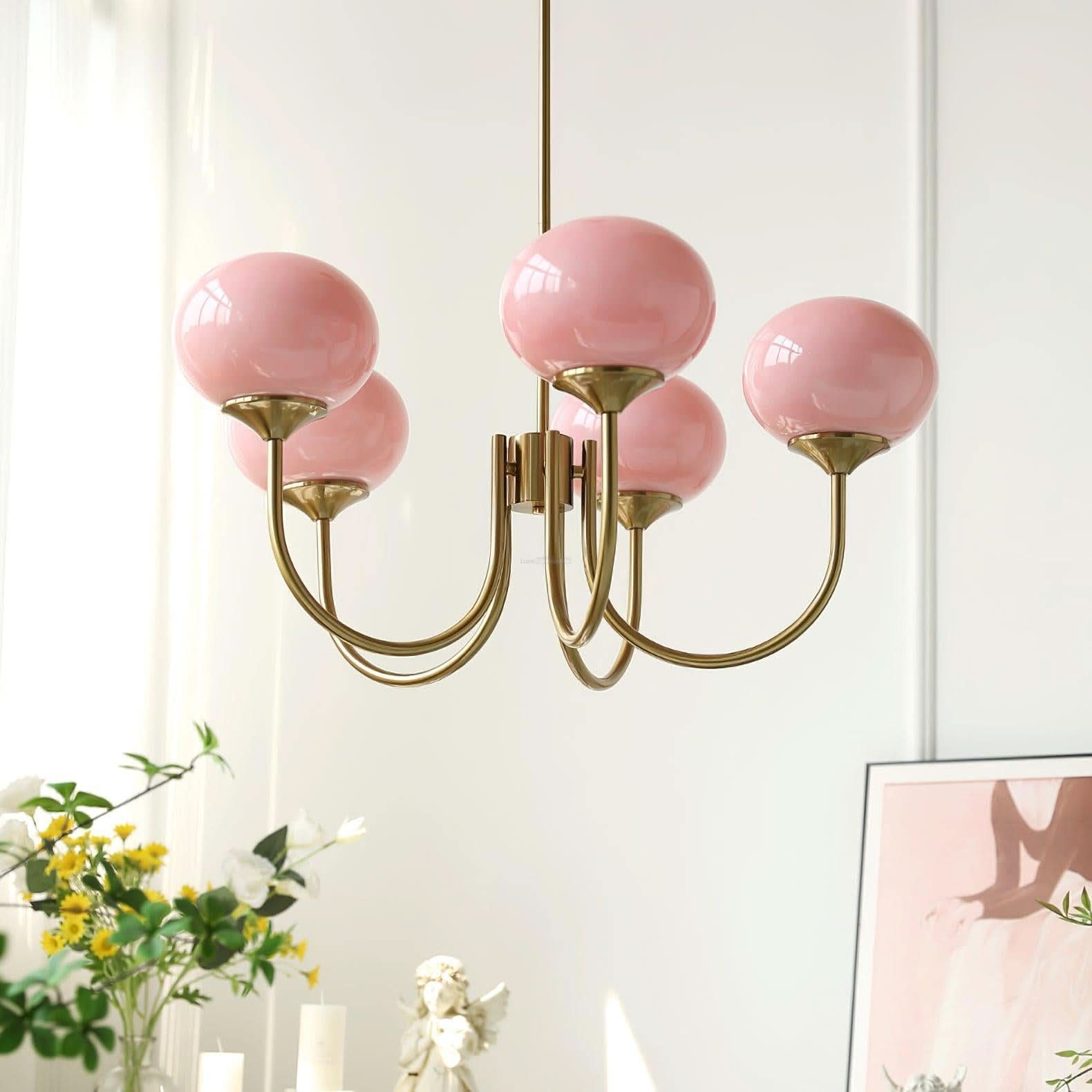 Marshmallow Chandelier 18''  26'' - Luxehomezone