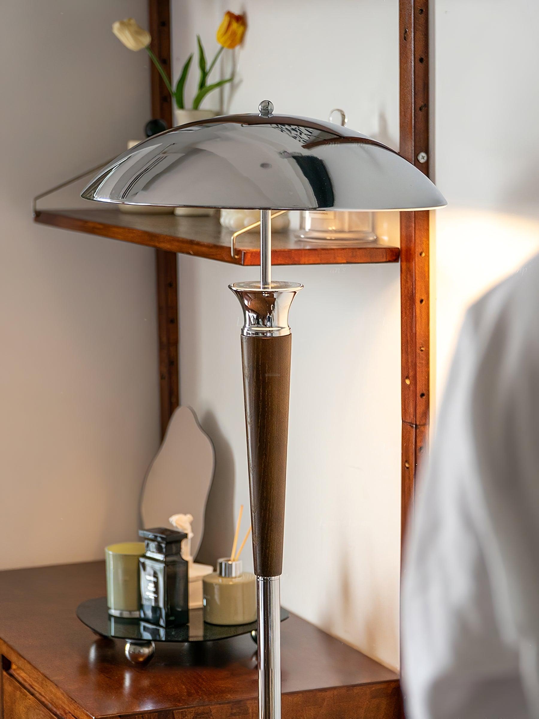Helmet Floor Lamp ∅ 15.7″ - Geometry-1-Luxehomezone
