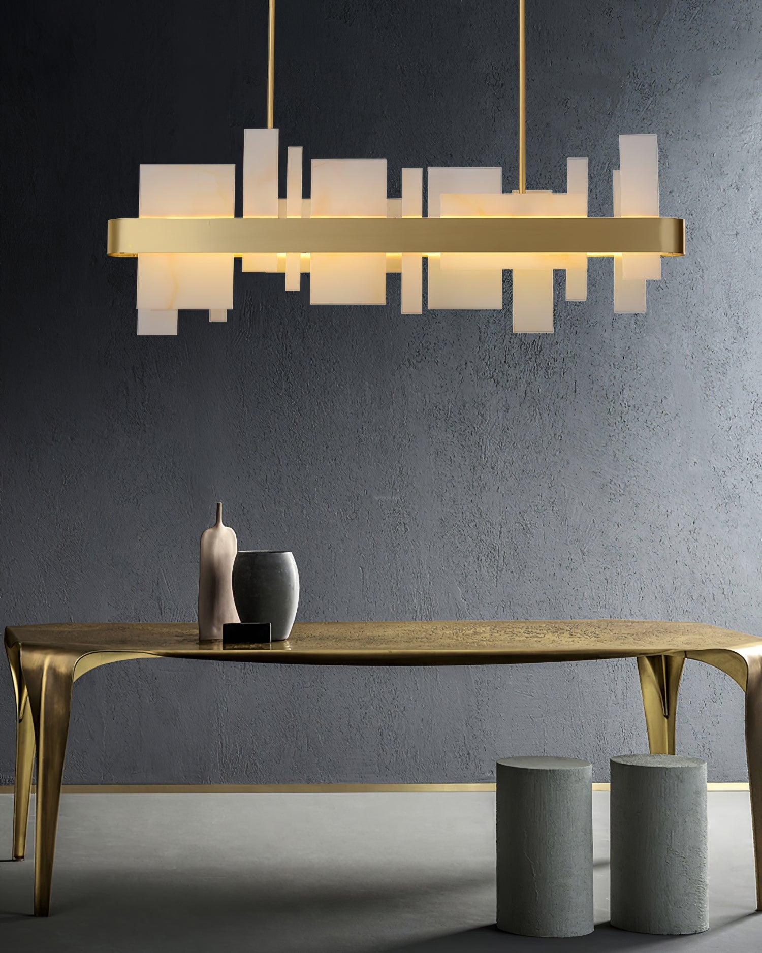 Amelie Chandelier  L 39.3″ - ring-1-Luxehomezone