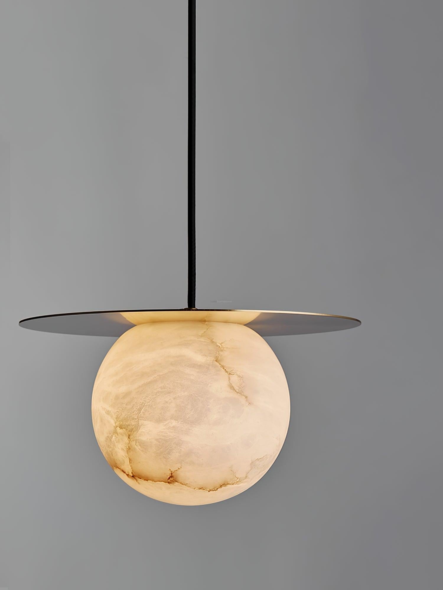 Borra Alabaster Pendant Light - Alabaster, Alabaster Pendant, Optimized-1-Luxehomezone