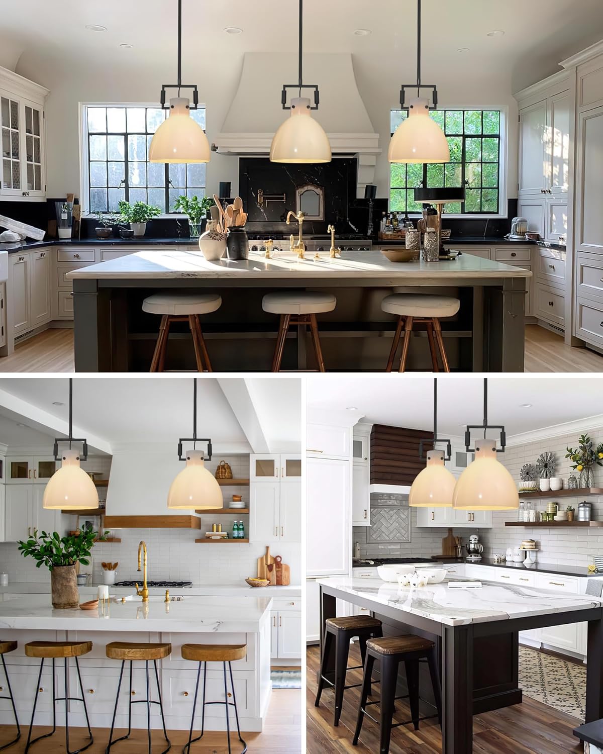 Bronze Pendant Lights Kitchen Island 10" - Fast Delivery- 1-Luxehomezone