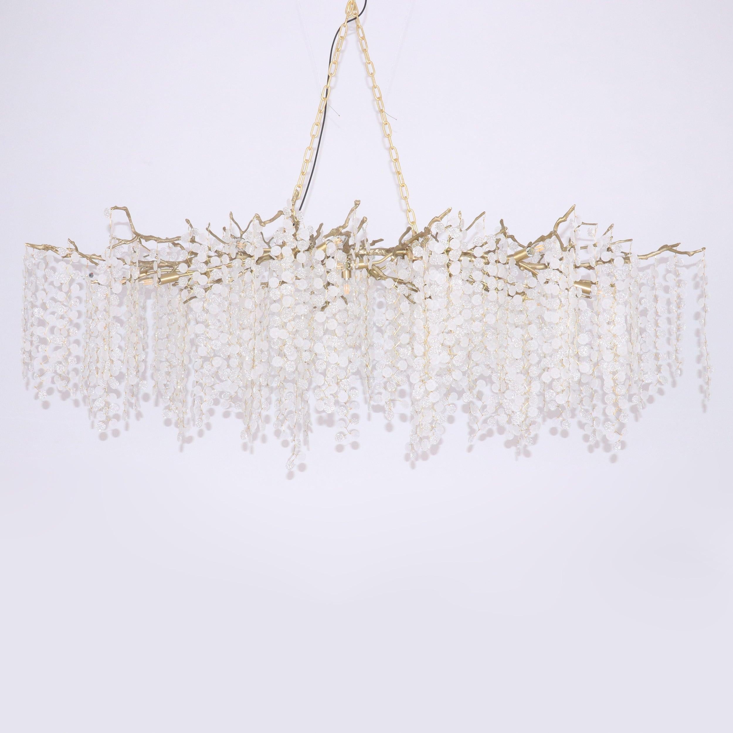 Shiro Noda Crystal Type Chandelier - Branch-1-Luxehomezone