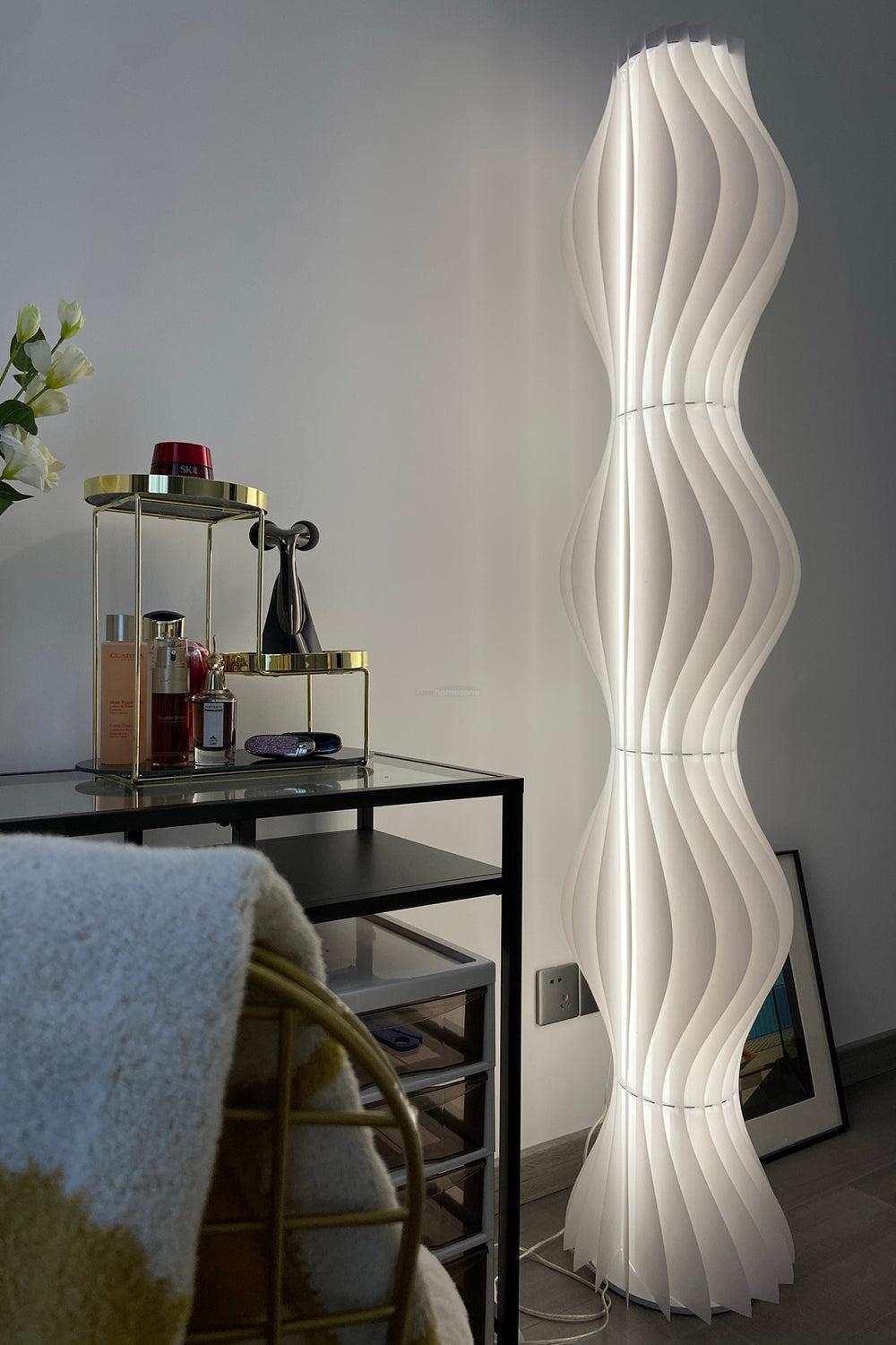 Vapor Floor Lamp Dia 35cm - Pillar-1-Luxehomezone