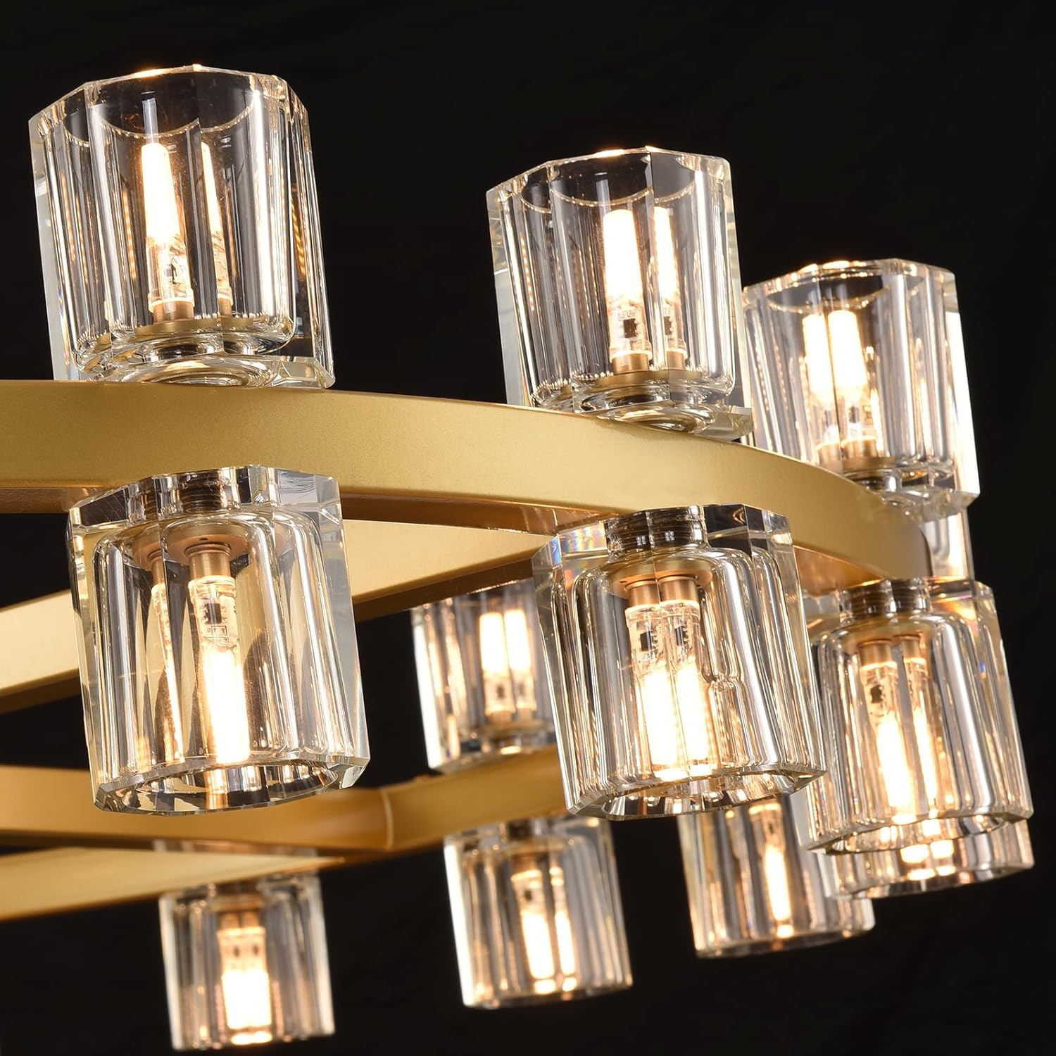 Glowra Round Chandelier 36"
