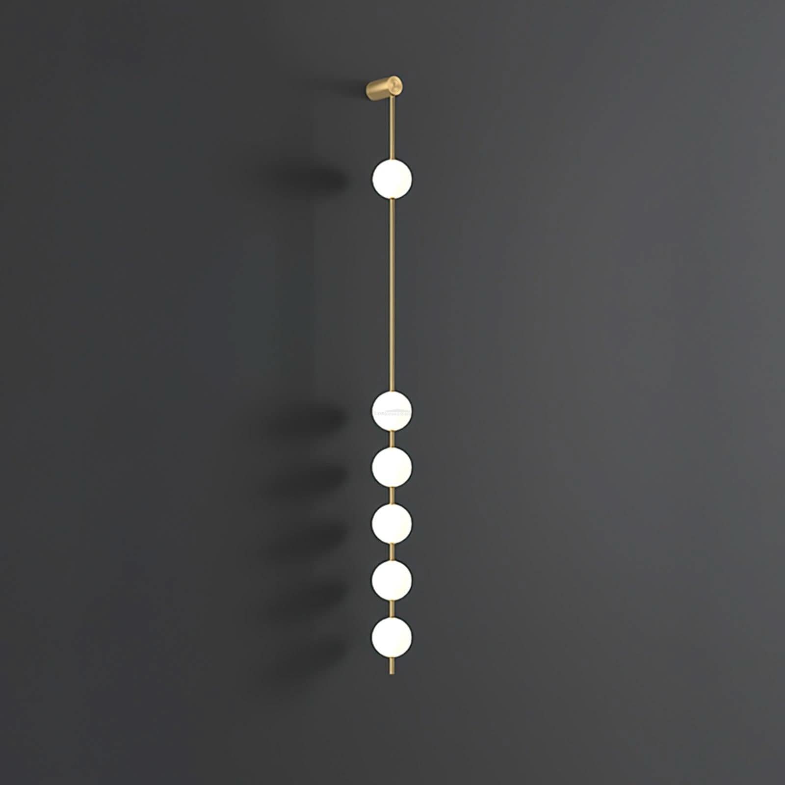 Vertical Balls Wall Sconce - Luxehomezone