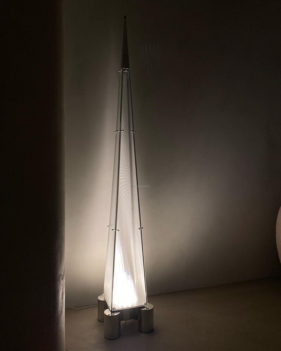 Fragment Floor Lamp  ∅ 12.5″ - Pillar-1-Luxehomezone