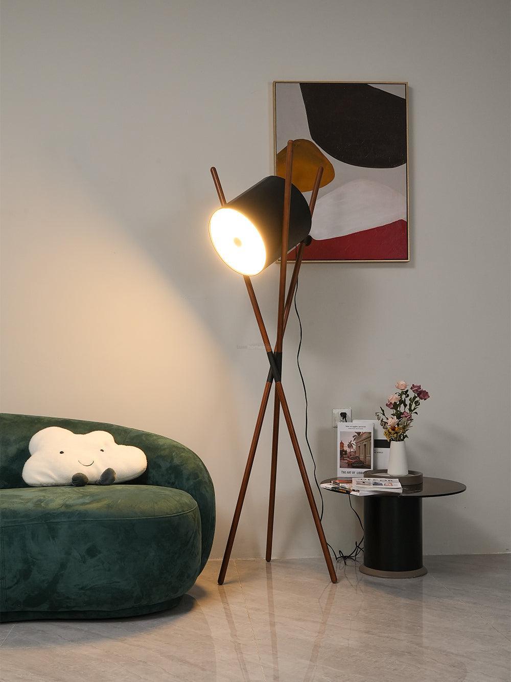 Shift Lamp Floor Lamp ∅ 22.8″ - Lava-1-Luxehomezone